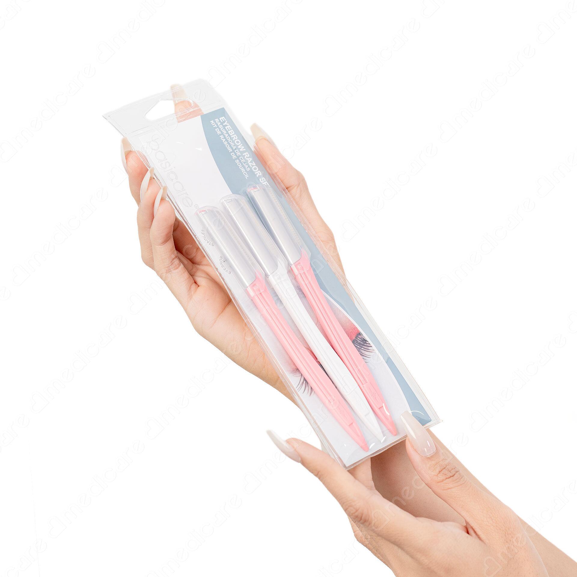 Dụng cụ cạo chân mày BASICARE 1246 được thiết kế với lưỡi dao cạo bén bằng thép không gỉ cho hiệu quả làm sạch cao nhưng không gây tổn thương da và an toàn cho người sử dụng.<a id="_heading=h.30j0zll"></a>