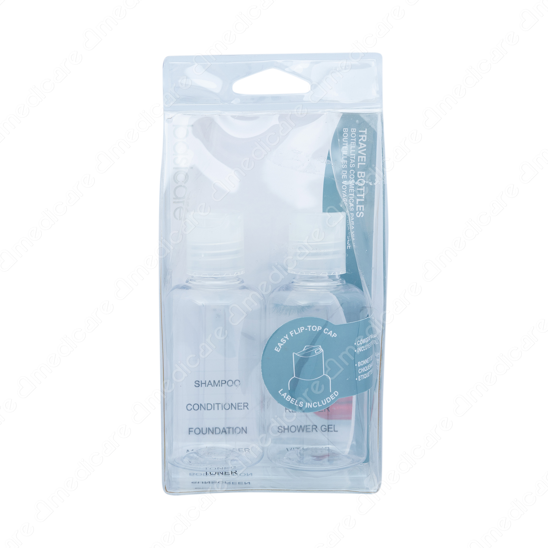 Bộ Chiết Mỹ Phẩm BASICARE 1104 | Gói 2 chai x 80ml