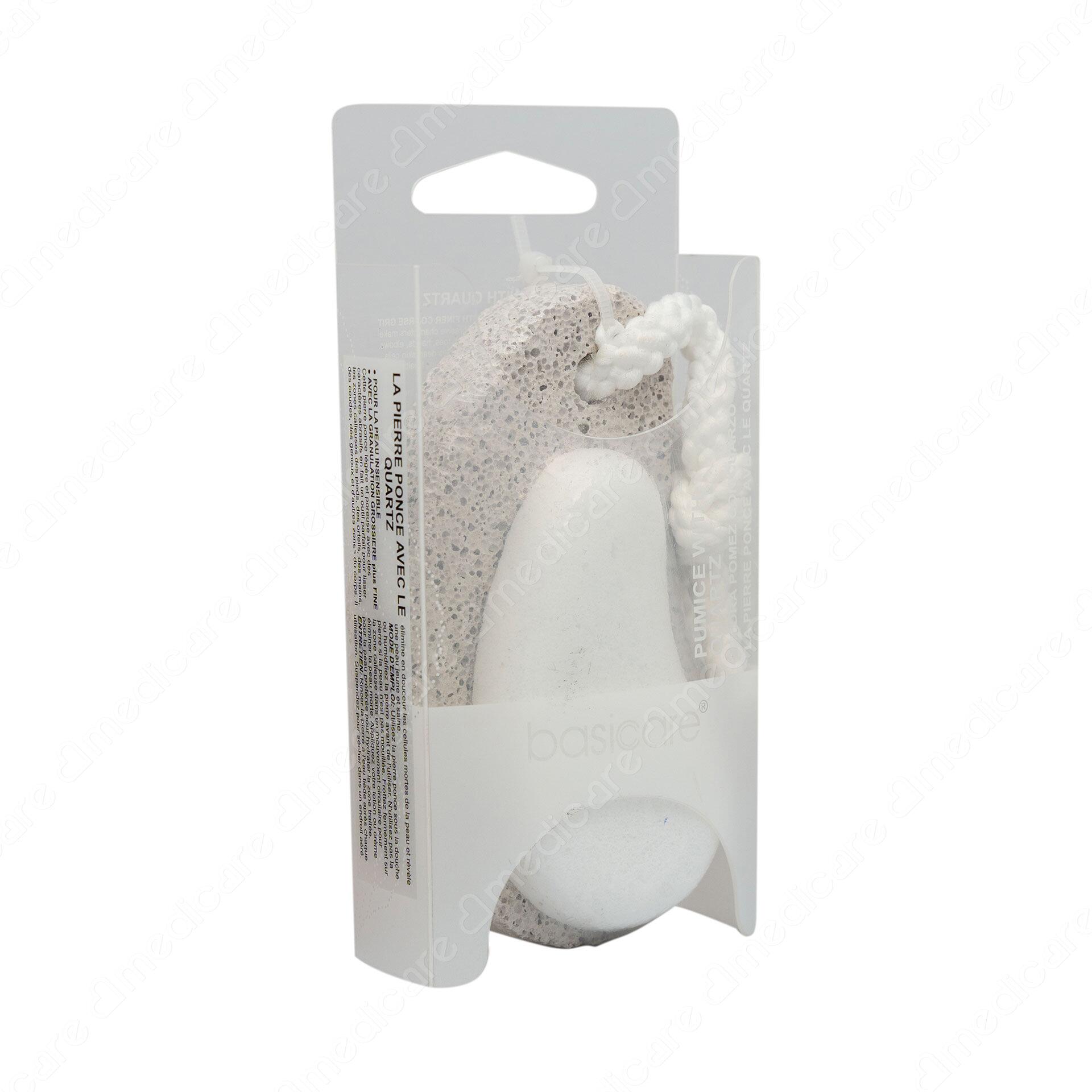 Đá Bọt & Thạch Anh Chà Gót BASICARE 2192 giúp nhẹ nhàng loại bỏ các tế bào da chết để cho làn da trẻ khỏe và làm mịn các vùng chai sần ở bàn chân, ngón chân, bàn tay, khuỷu tay, đầu gối và các vùng khác trên cơ thể.