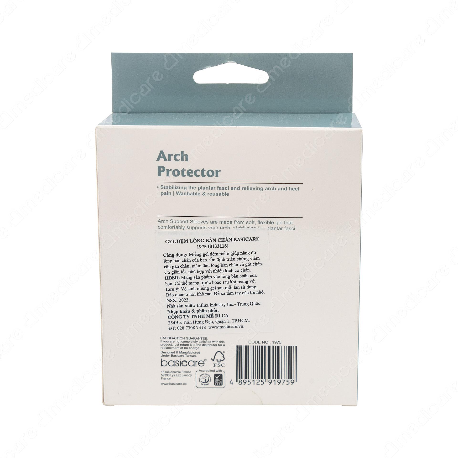 Gel Đệm Lòng Bàn Chân BASICARE 1975<p><strong></strong></p>giúp hỗ trợ lòng bàn chân của bạn một cách thoải mái, ổn định cân gan chân và giảm đau vòm bàn chân và gót chân<a id="_heading=h.30j0zll"></a>