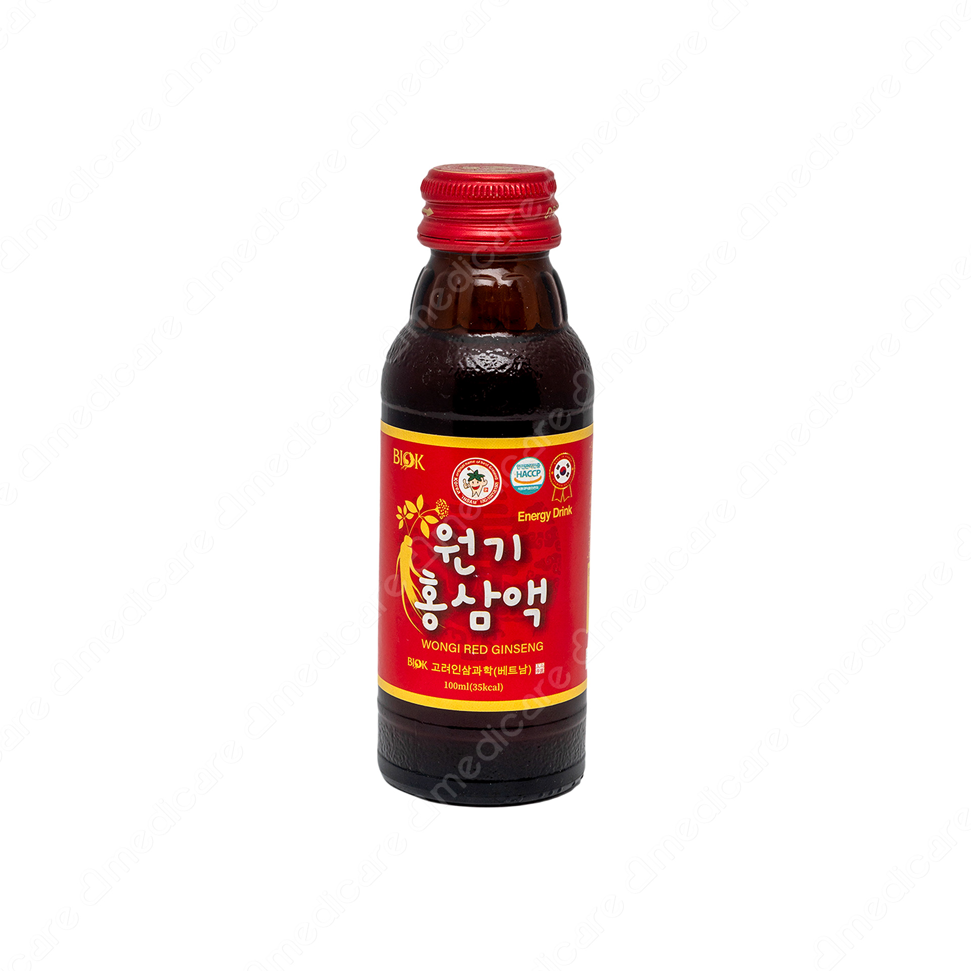 Nước Uống Bổ Dưỡng BIOK Hồng Sâm | 100ml