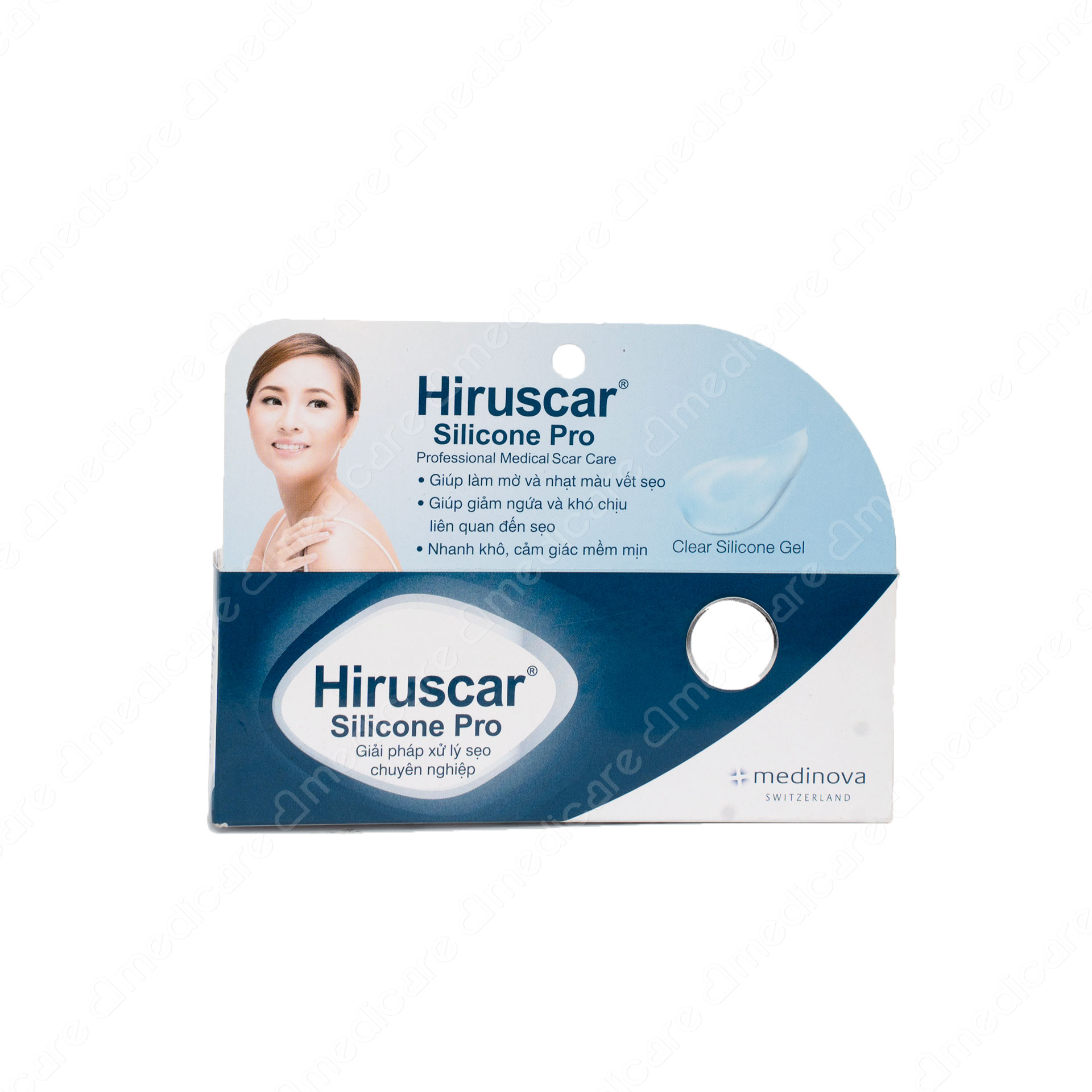 Gel Silicone Pro HIRUSCAR Mờ Sẹo | 10g