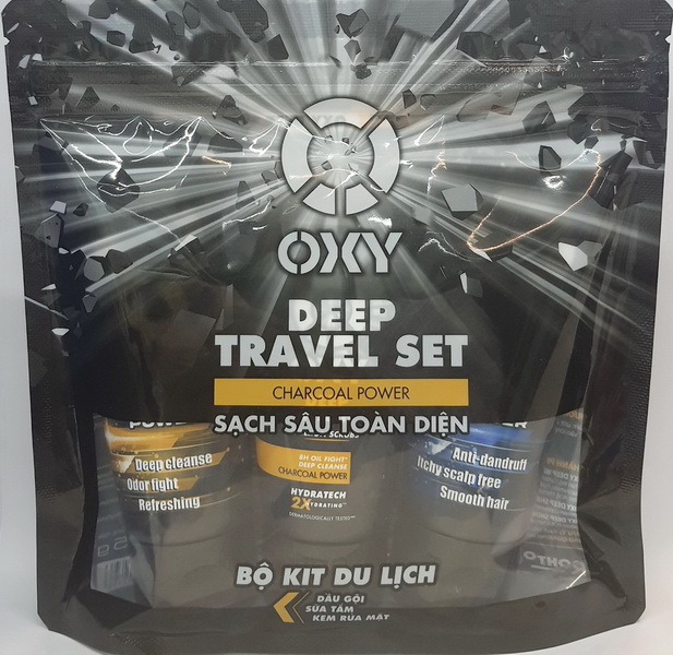 Bộ Kit Du Lịch OXY Charcoal Power | 125g