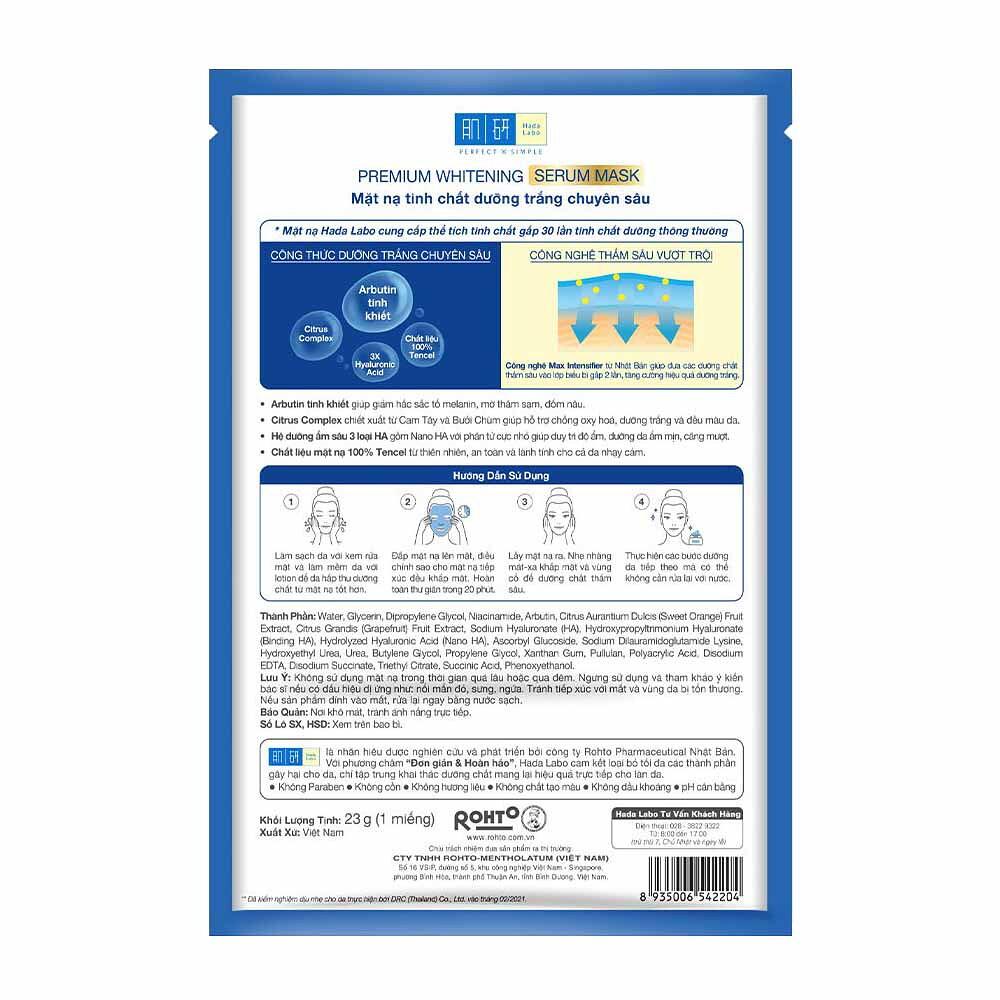 Vui lòng tham khảo thông tin trên bao bì sản phẩm