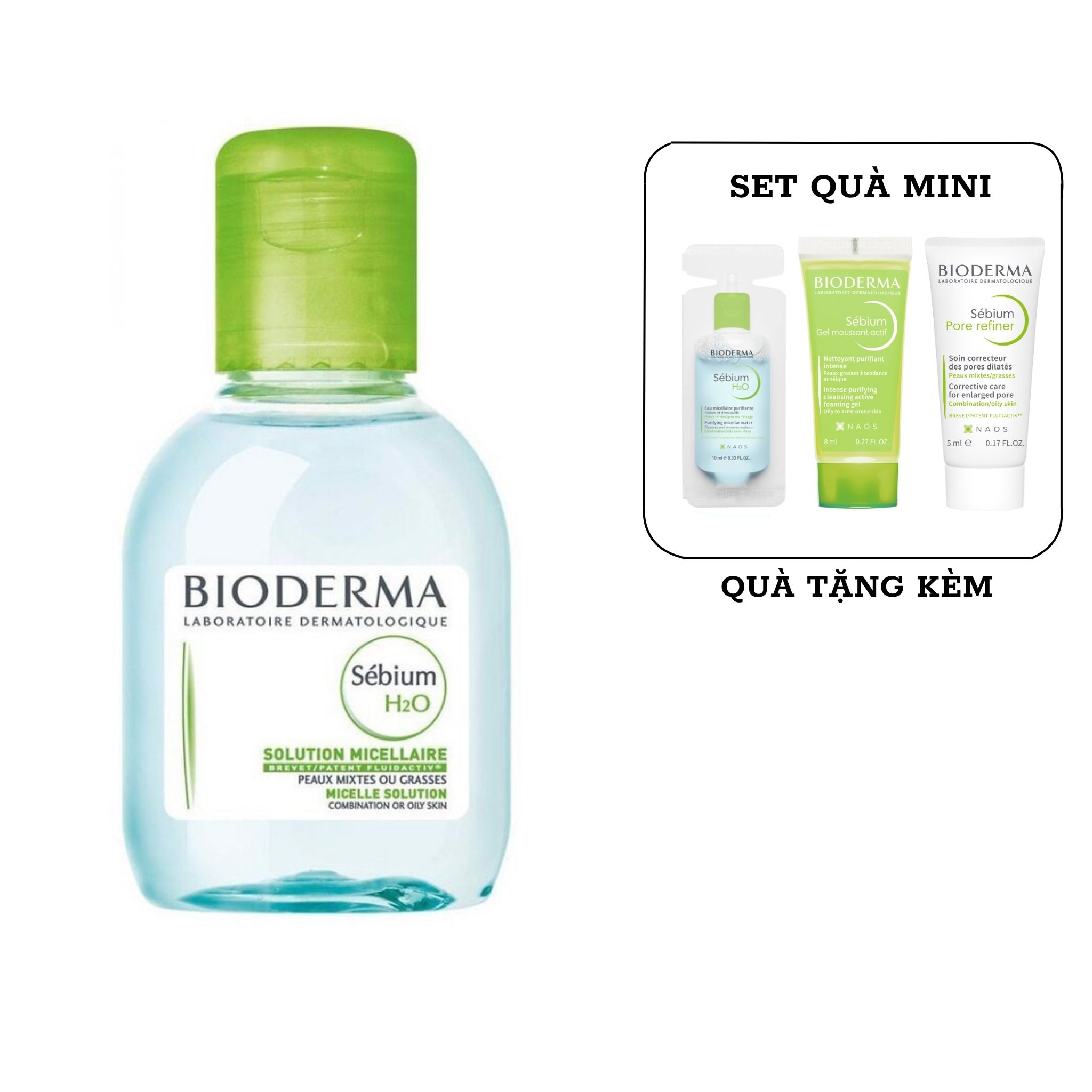Nước Tẩy Trang BIODERMA Sebium | 100ml