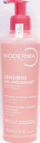 Gel Rửa Mặt BIODERMA Sensibio | 200ml