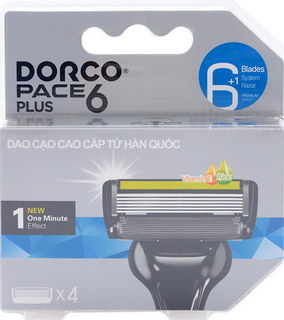 Đầu Dao Cạo DORCO Pace6 Plus SXA5040 | 4 cái