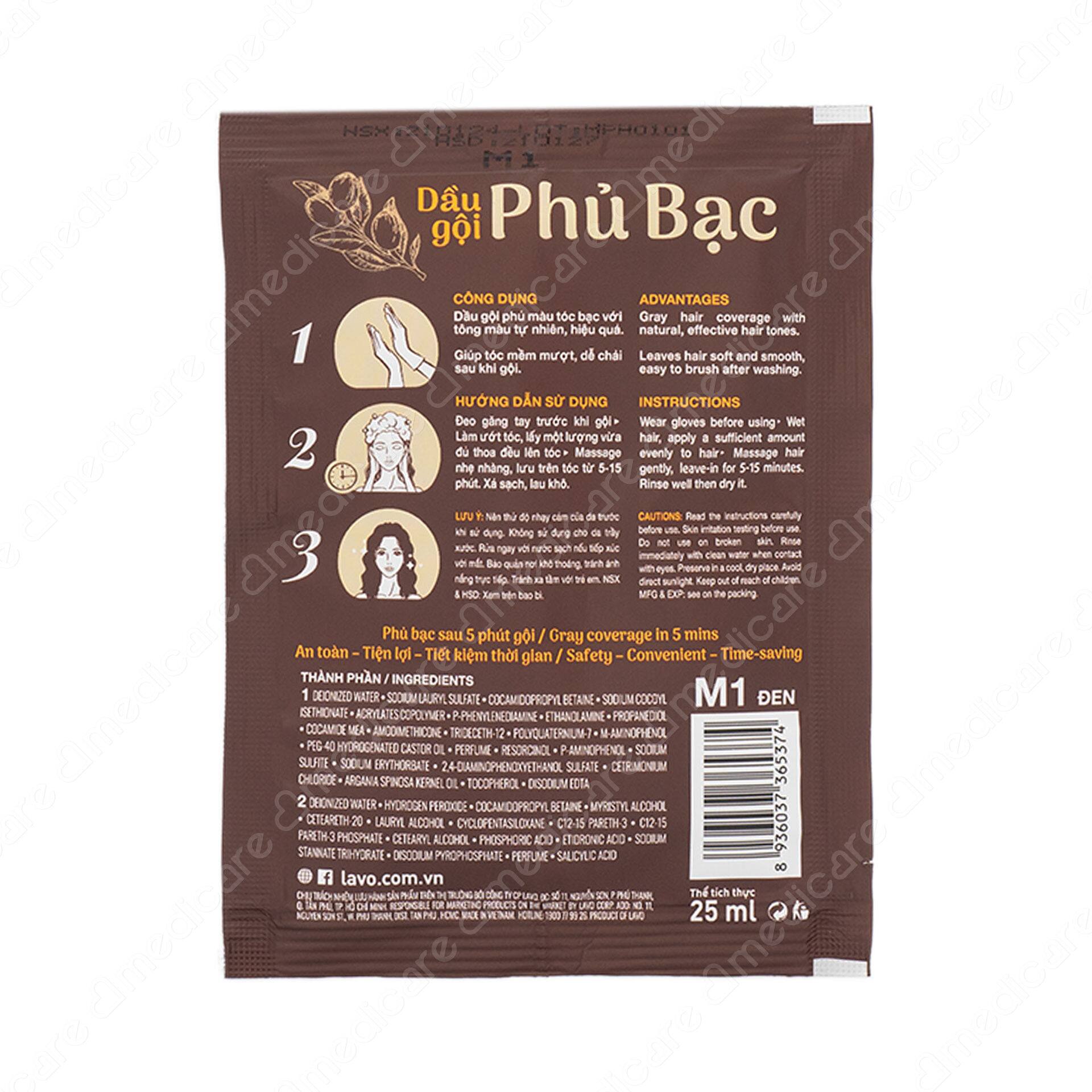 Vui lòng tham khảo thông tin trên bao bì sản phẩm