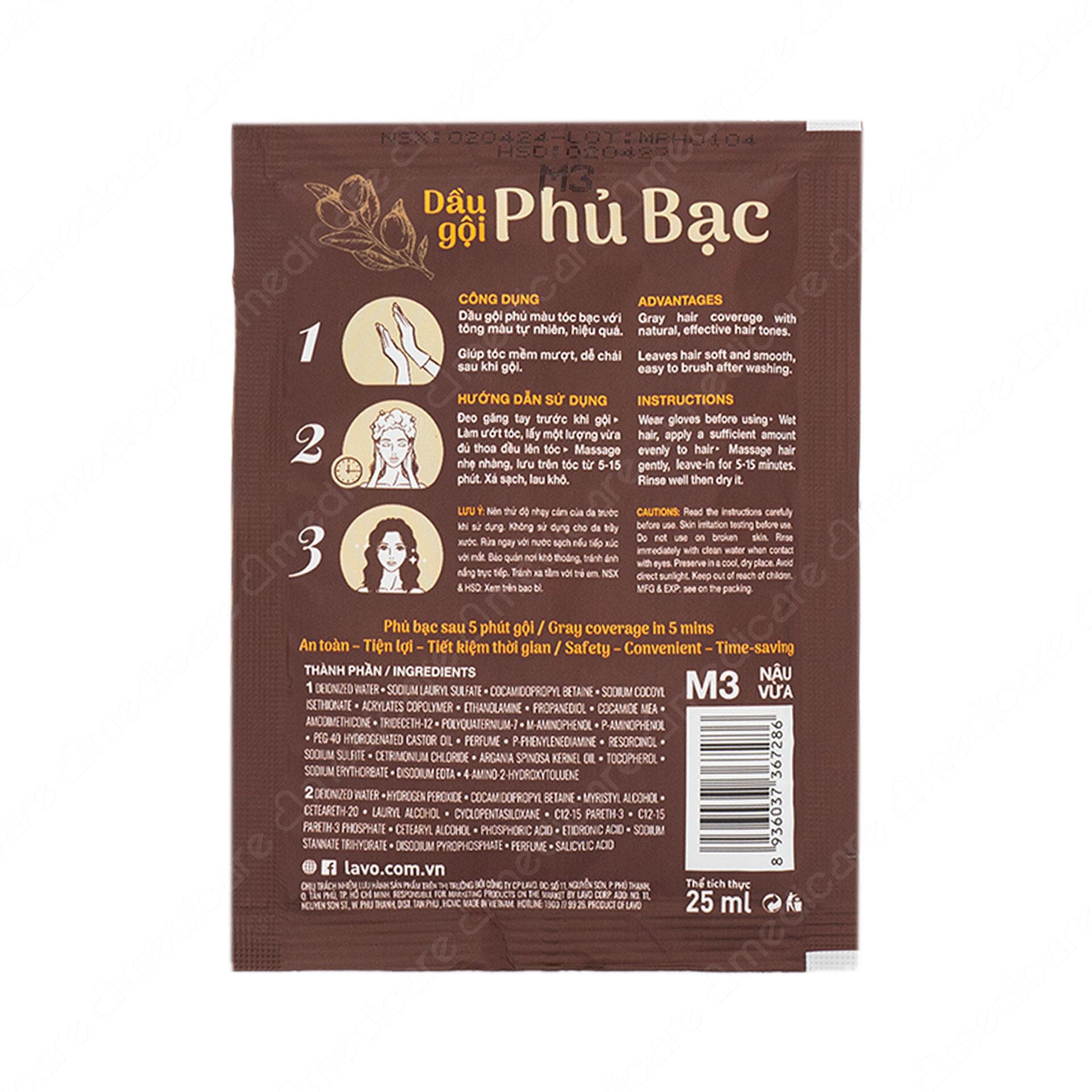 Vui lòng tham khảo thông tin trên bao bì sản phẩm