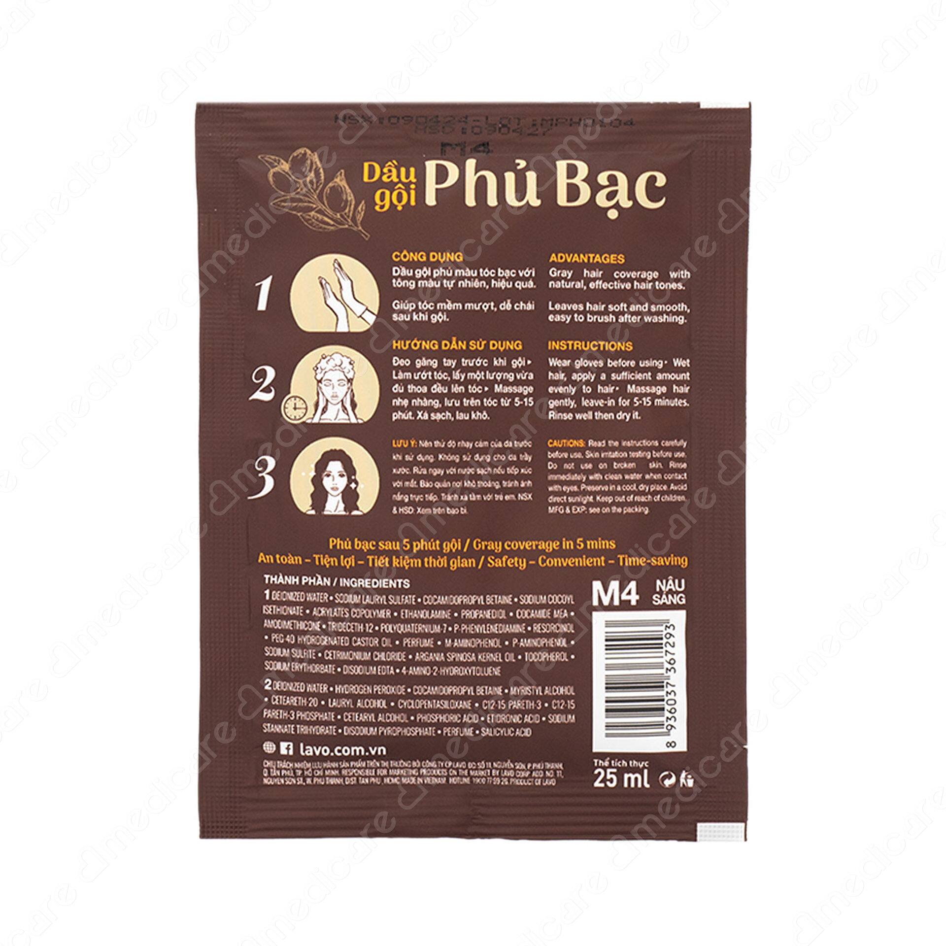 Vui lòng tham khảo thông tin trên bao bì sản phẩm