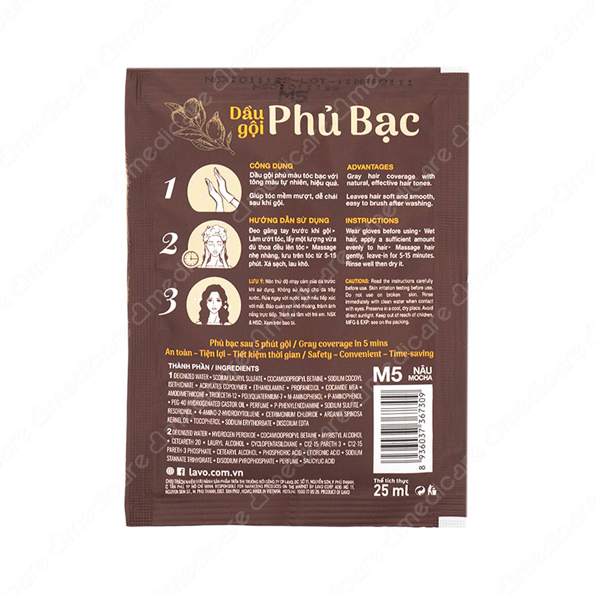 Vui lòng tham khảo thông tin trên bao bì sản phẩm