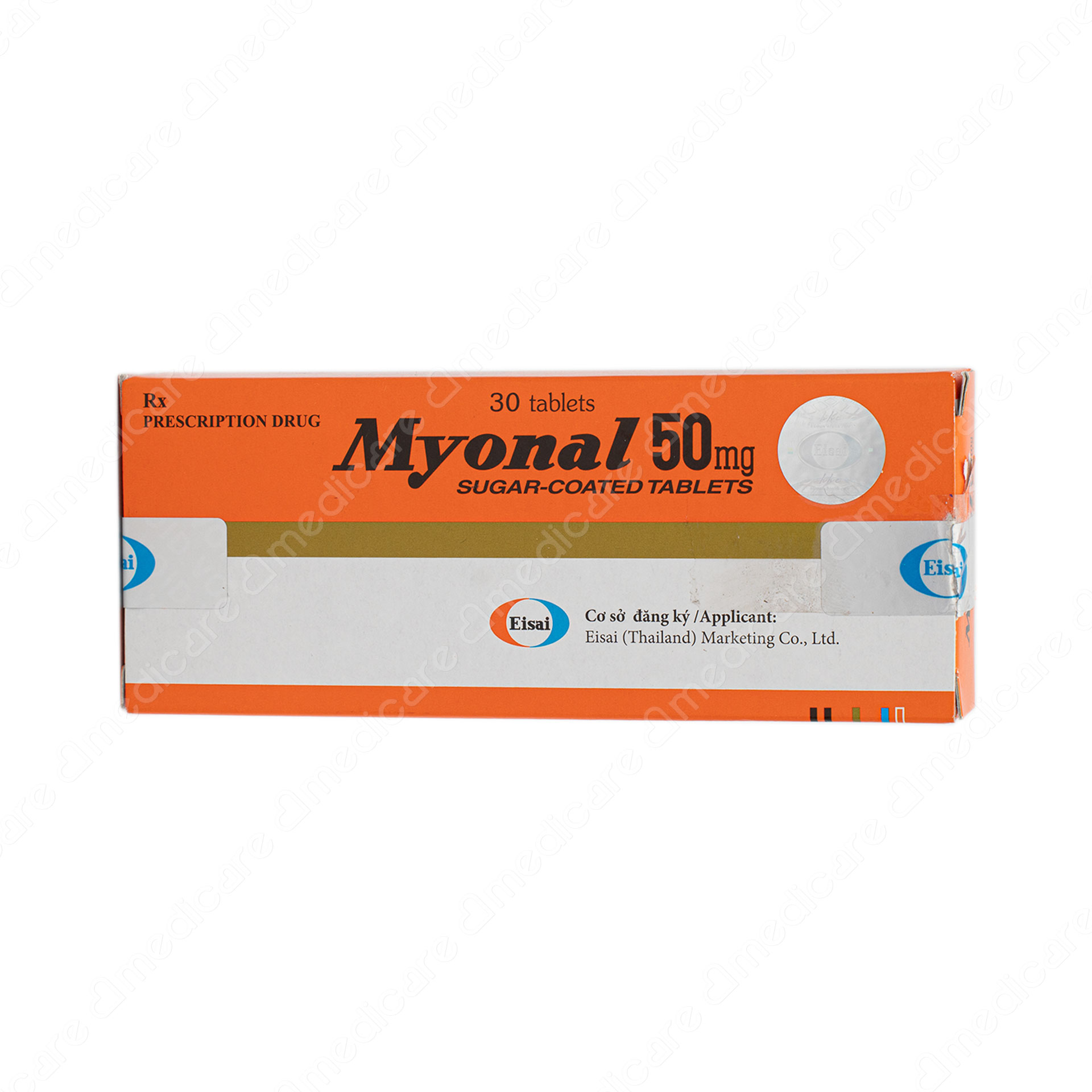 MYONAL 50mg Cải Thiện Các Triệu Chứng Tăng Trương Lực Cơ 