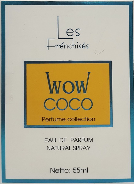 Nước Hoa Nữ LES FRENCHISES Wow Coco Blue | 55ml