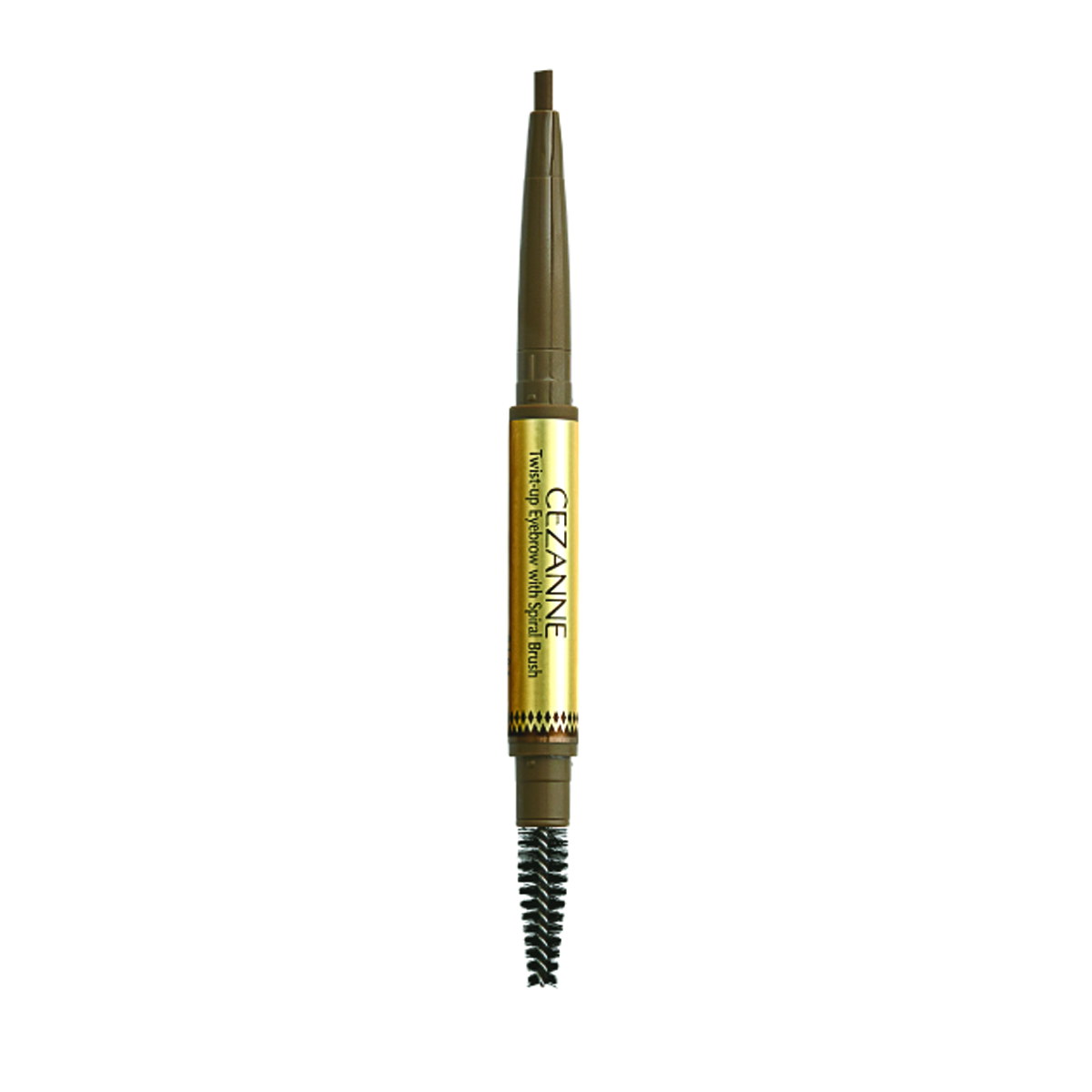 Bút Kẻ Mắt CEZANNE Twist-up Eyebrow with Spiral Brush 01 Light Brown | 0.23g