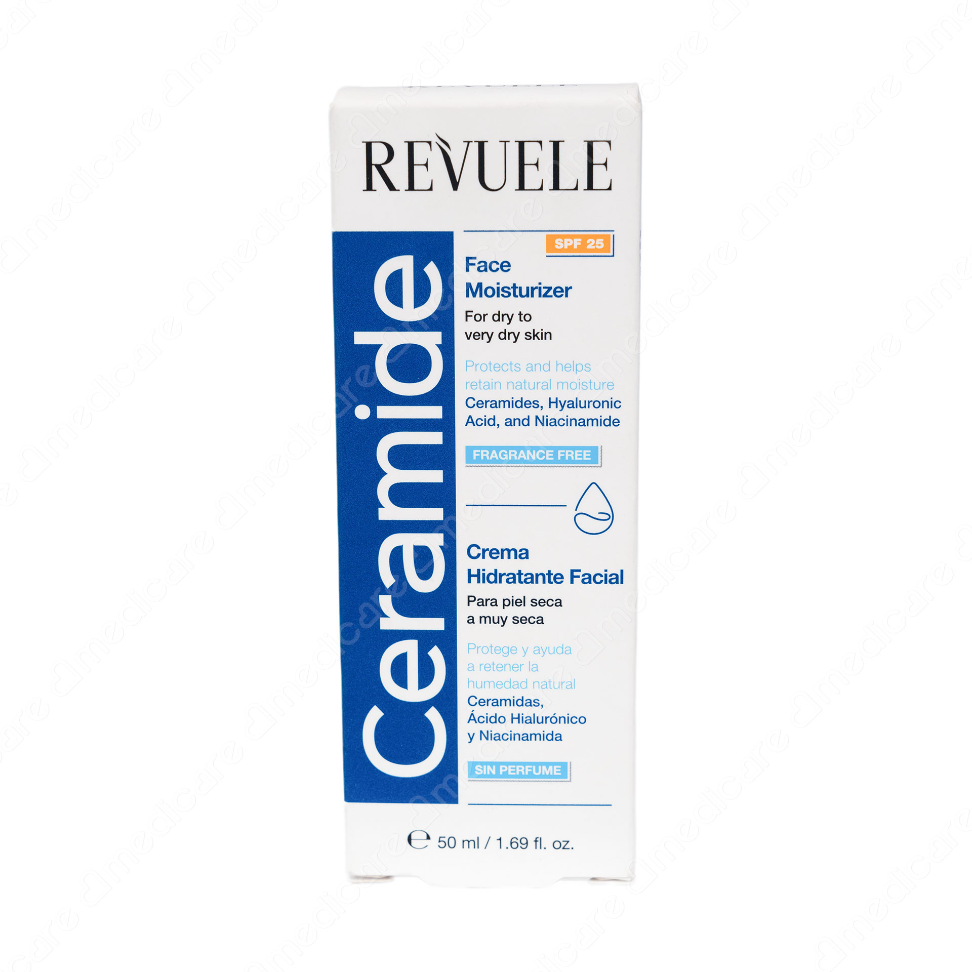 Kem Dưỡng Ban Ngày REVUELE Ceramide SPF25 | 50ml