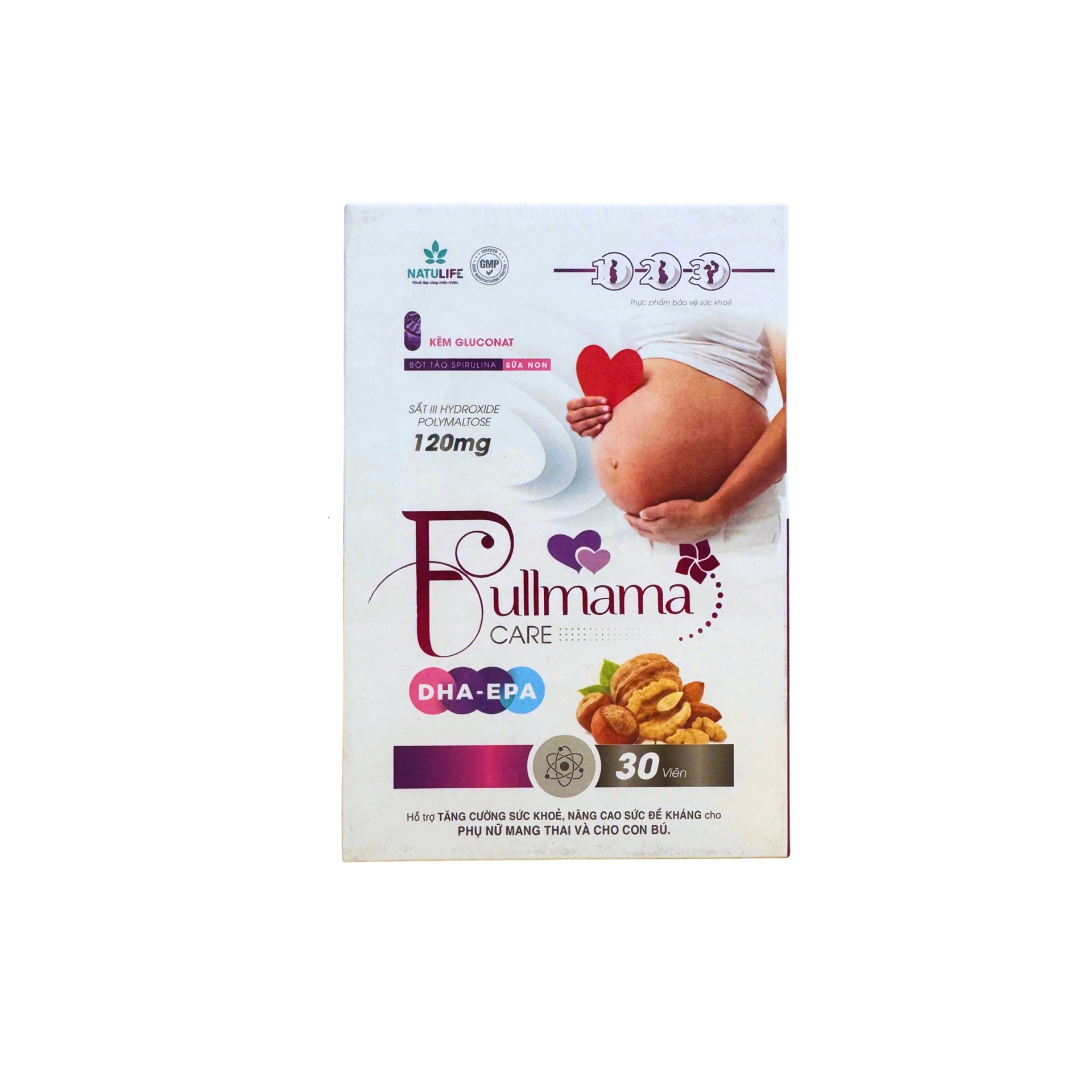 Viên Uống NATULIFE Fullmama Care Vitamin và Khoáng Chất Cho Phụ Nữ | Hộp 30 viên