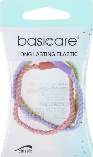 Dây Cột Tóc BASICARE 3925 | Gói 3 cái