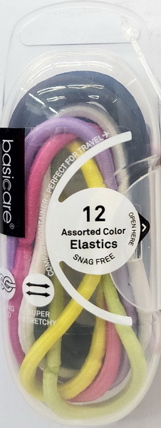 Cột Tóc BASICARE Nhiều Màu 3896 | Hộp 12 cái