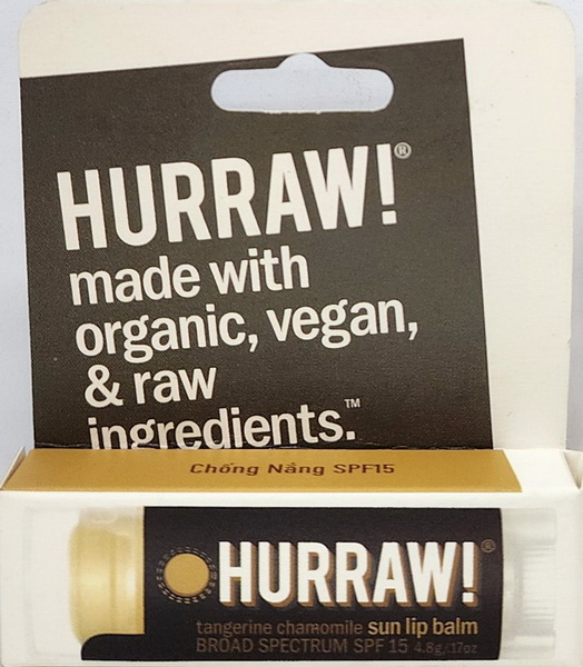 Son Dưỡng HURRAW! Sun Lip Blam Chống Nắng SPF15 | 4.8g