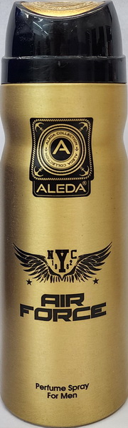 Xịt Khử Mùi Hương Nước Hoa Nam ALEDA Air Force | 200ml