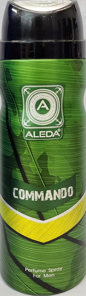 Xịt Khử Mùi Hương Nước Hoa Nam ALEDA Commando | 200ml