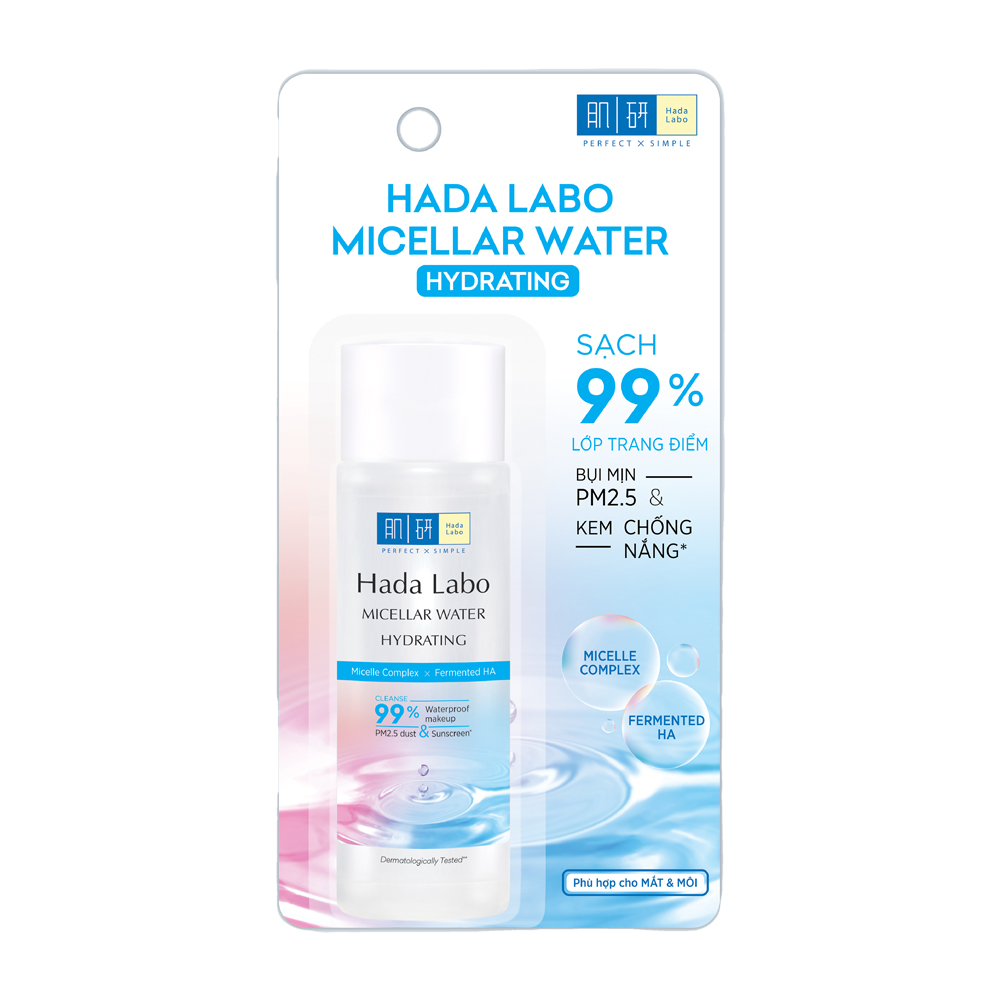 Nước Tẩy Trang HADA LABO Micellar Water Hydrating | 40ml
