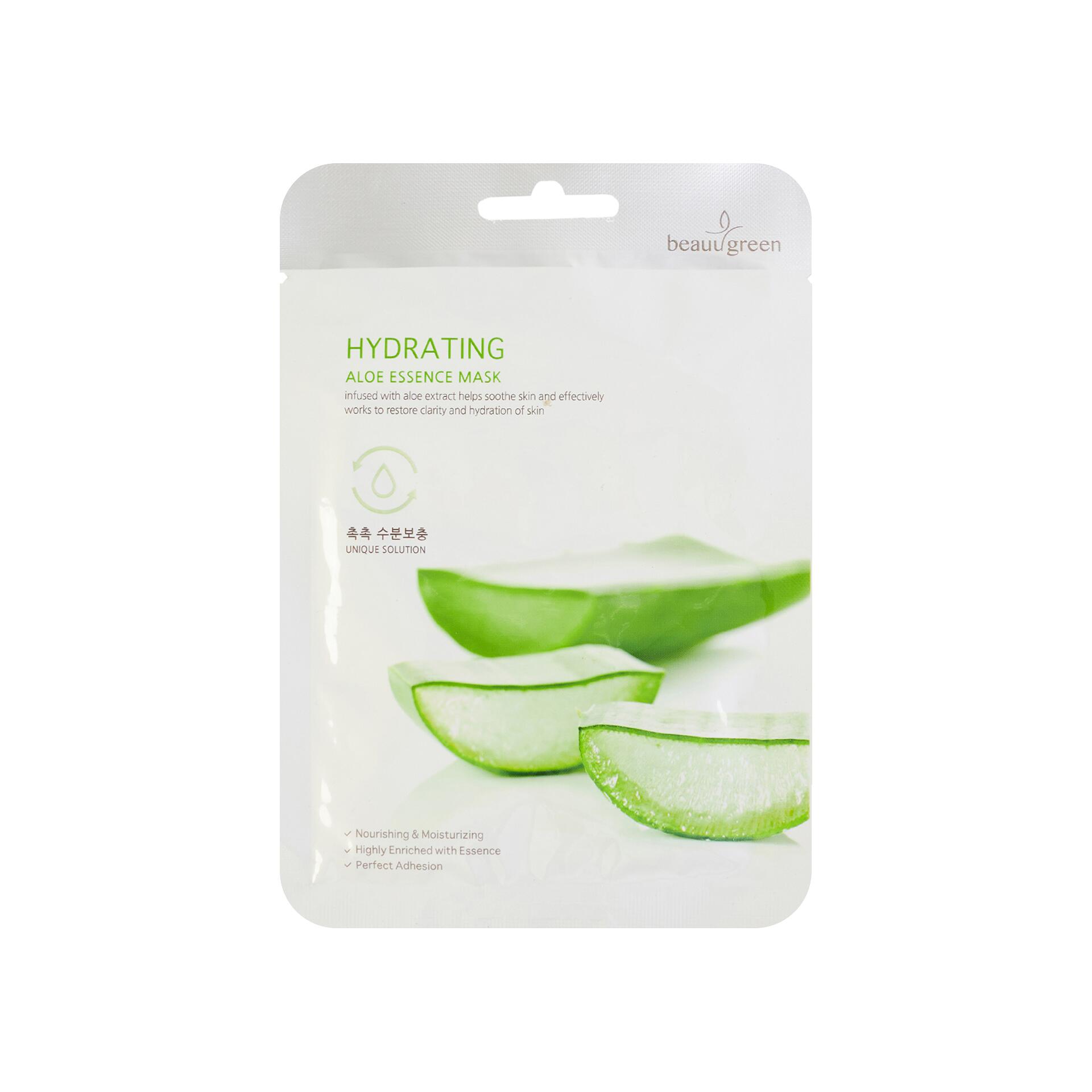 Mặt Nạ Dưỡng Ẩm BEAUUGREEN Aloe | 23g