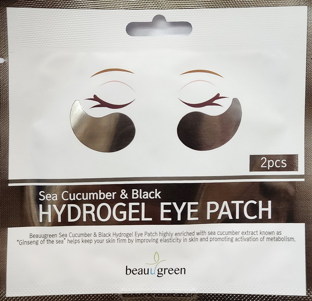 Mặt Nạ Mắt Hydrogel BEAUUGREEN Sea Cucumber & Black | 4g
