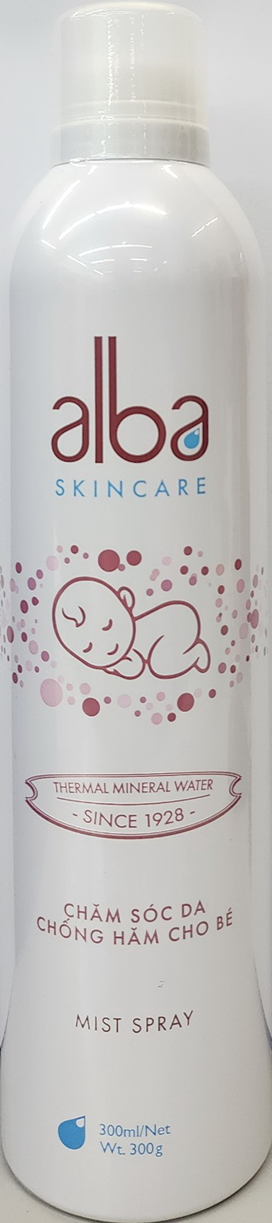 Xit Khoáng ALBA Chống Hâm Cho Bé | 300ml