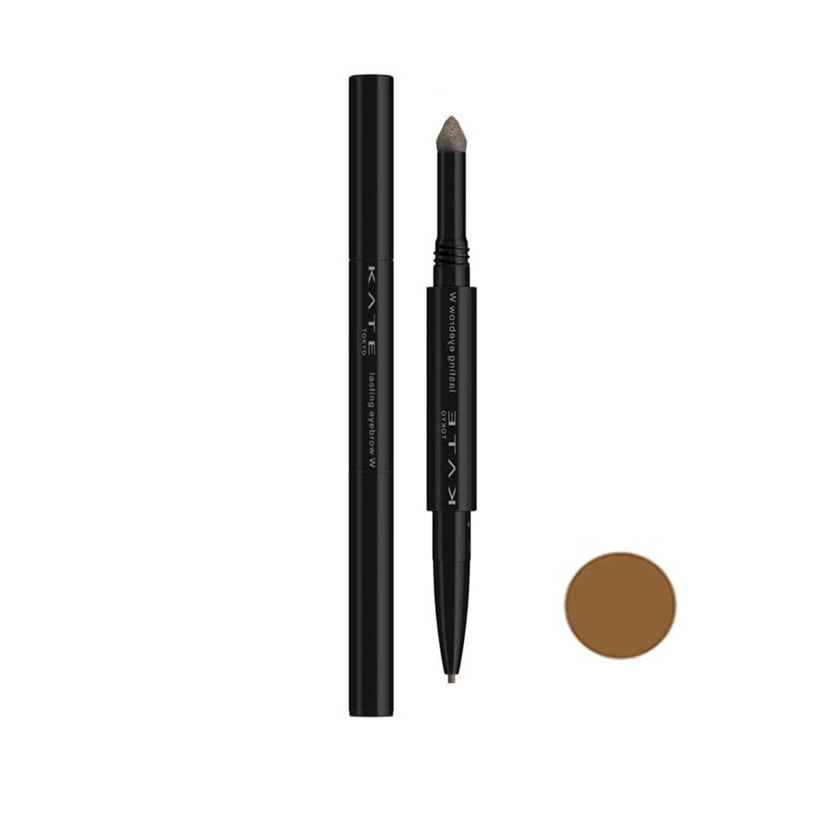 Bút Kẻ Lông Mày 2 Đầu KATE Lasting Eyebrow W Slim BR1 | 0.38g
