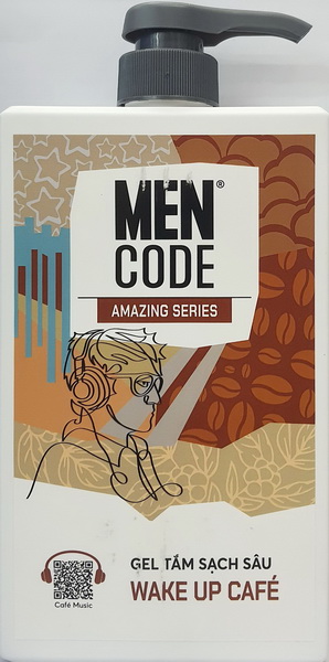 Gel Tắm Sạch Sâu MENCODE Wake Up Café | 630ml