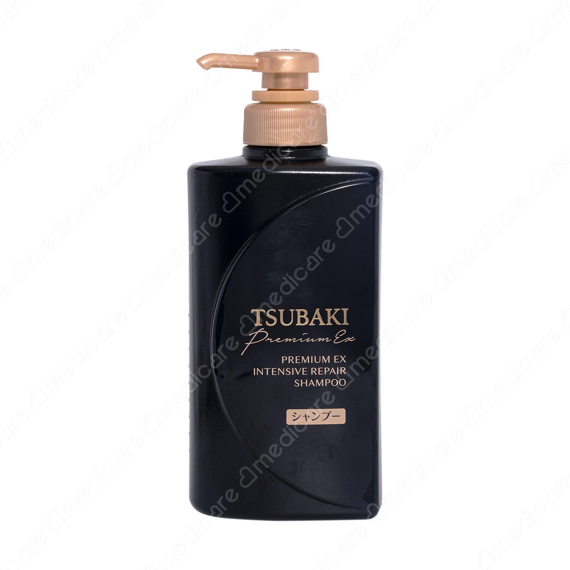 Dầu Gội TSUBAKI Premium Ex Intensive Repair Phục Hồi & Giảm Gãy Rụng | 490ml 