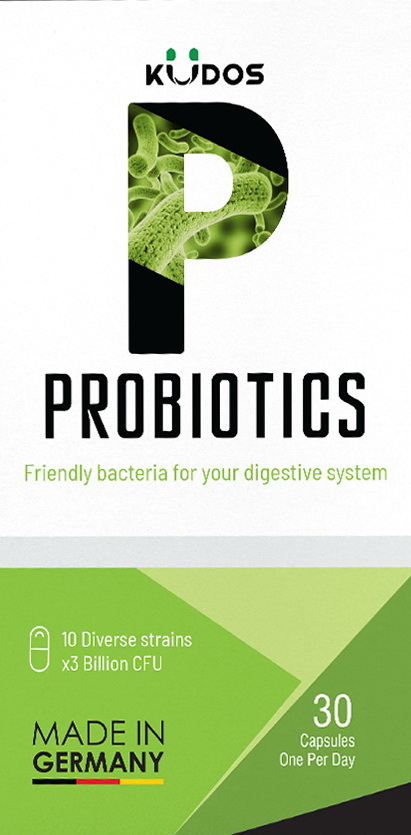 Viên Uống KUDOS Probiotics Bổ Sung Lợi Khuẩn Cho Đường Ruột | Hộp 30 viên