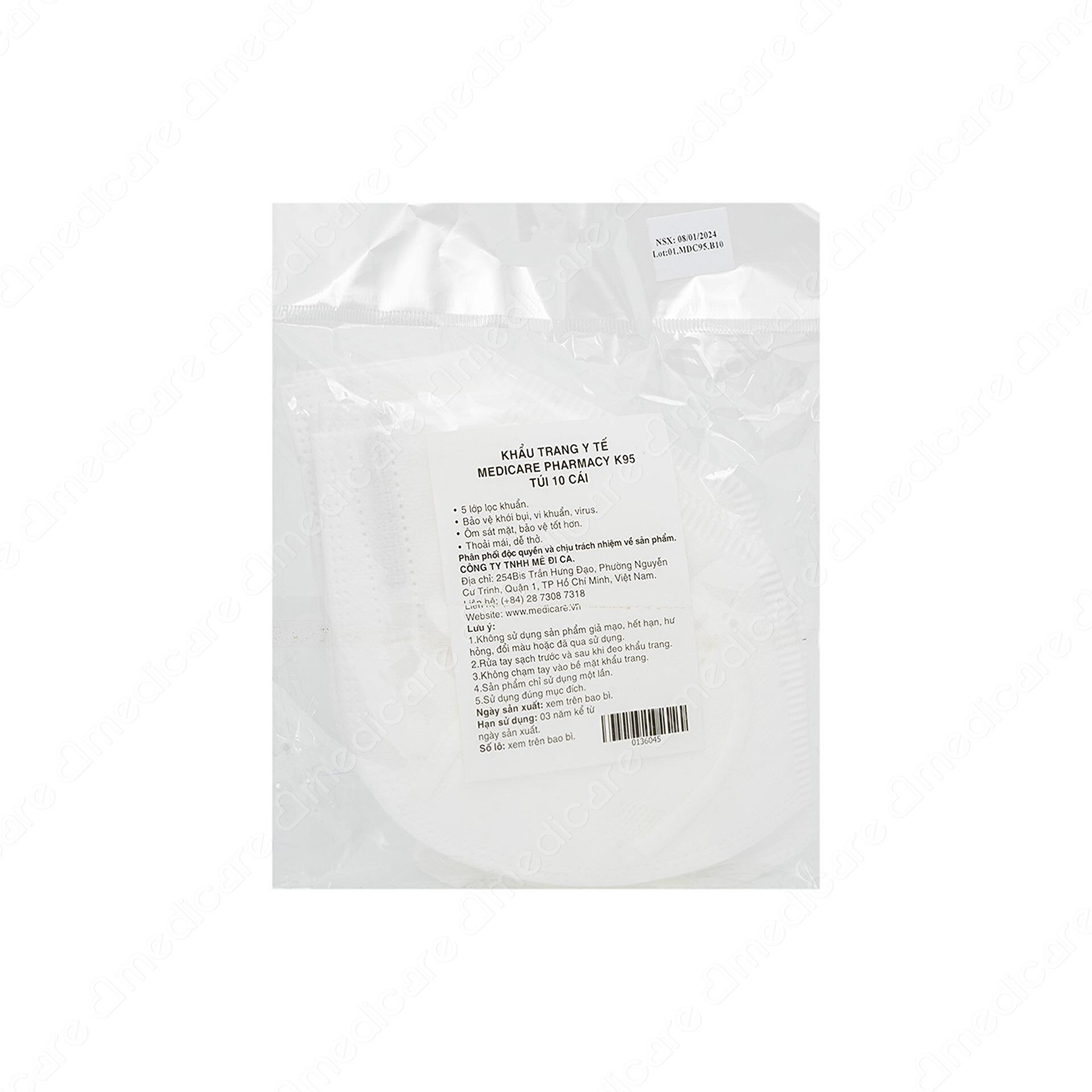 Vui lòng tham khảo thông tin trên bao bì sản phẩm