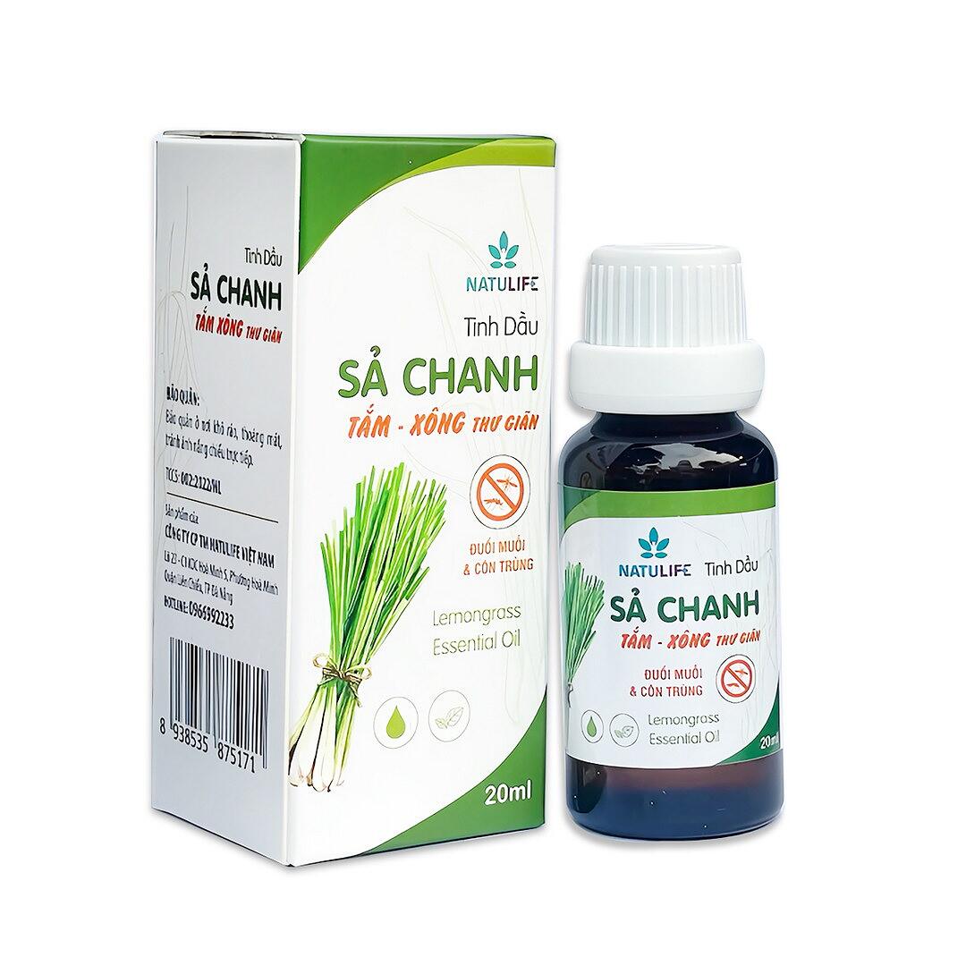 Tinh Dầu NATULIFE Hương Sả Chanh | 20ml