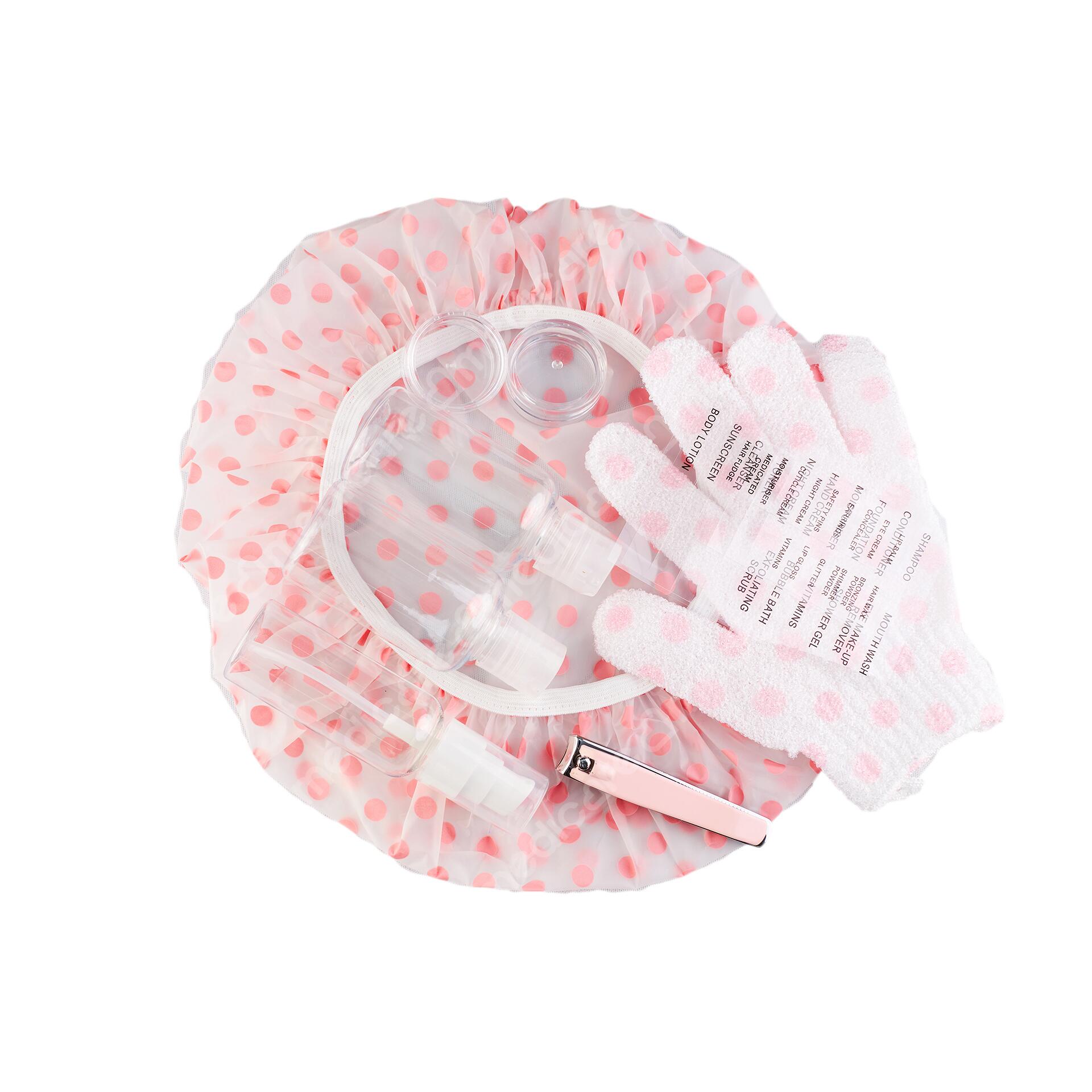 Bộ dụng cụ du lịch với đa dạng sản phẩm cần thiết cho chuyến du lịch nằm gói gọn trong túi nhỏ vừa tay giúp bạn dễ dàng mang theo, cùng với những chai và lọ du lịch dùng để đựng đồ vệ sinh cá nhân yêu thích của bạn.