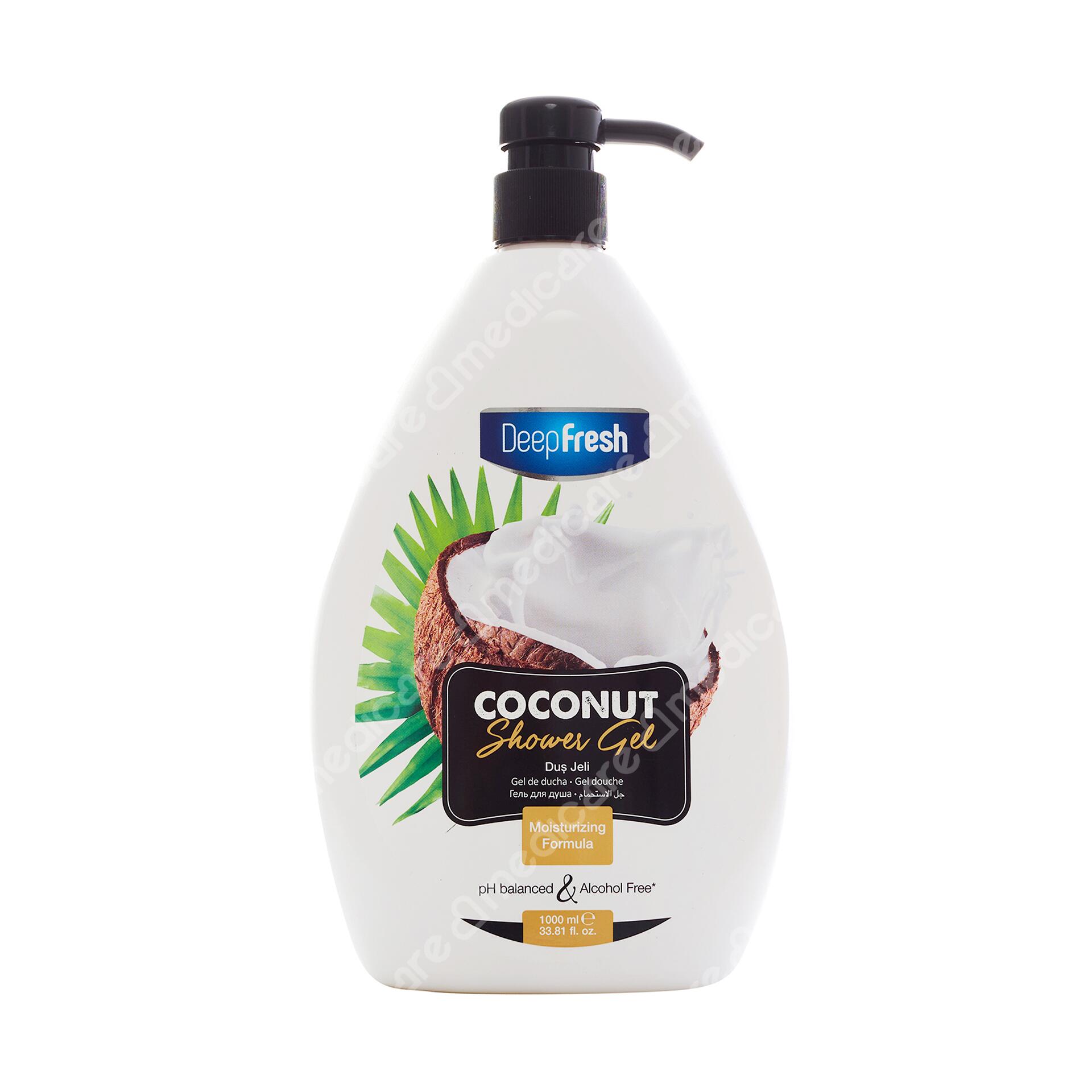 Gel Tắm DEEP FRESH Coconut Dưỡng Ẩm | 1000ml