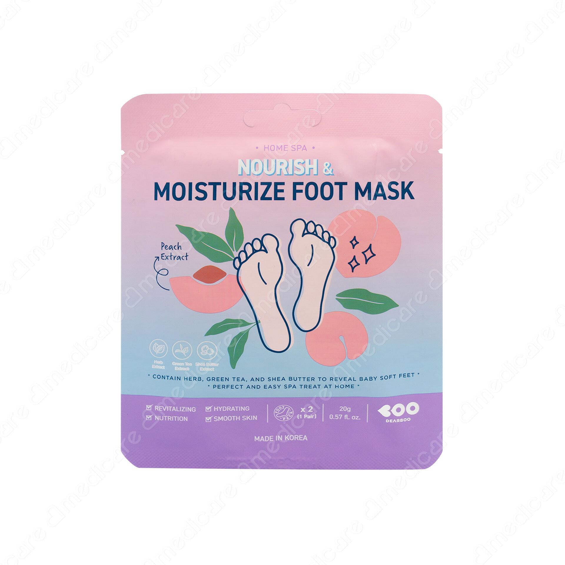 Mặt Nạ Dưỡng Da Chân DEARBOO Nuôi Dưỡng Và Dưỡng Ẩm | 20g