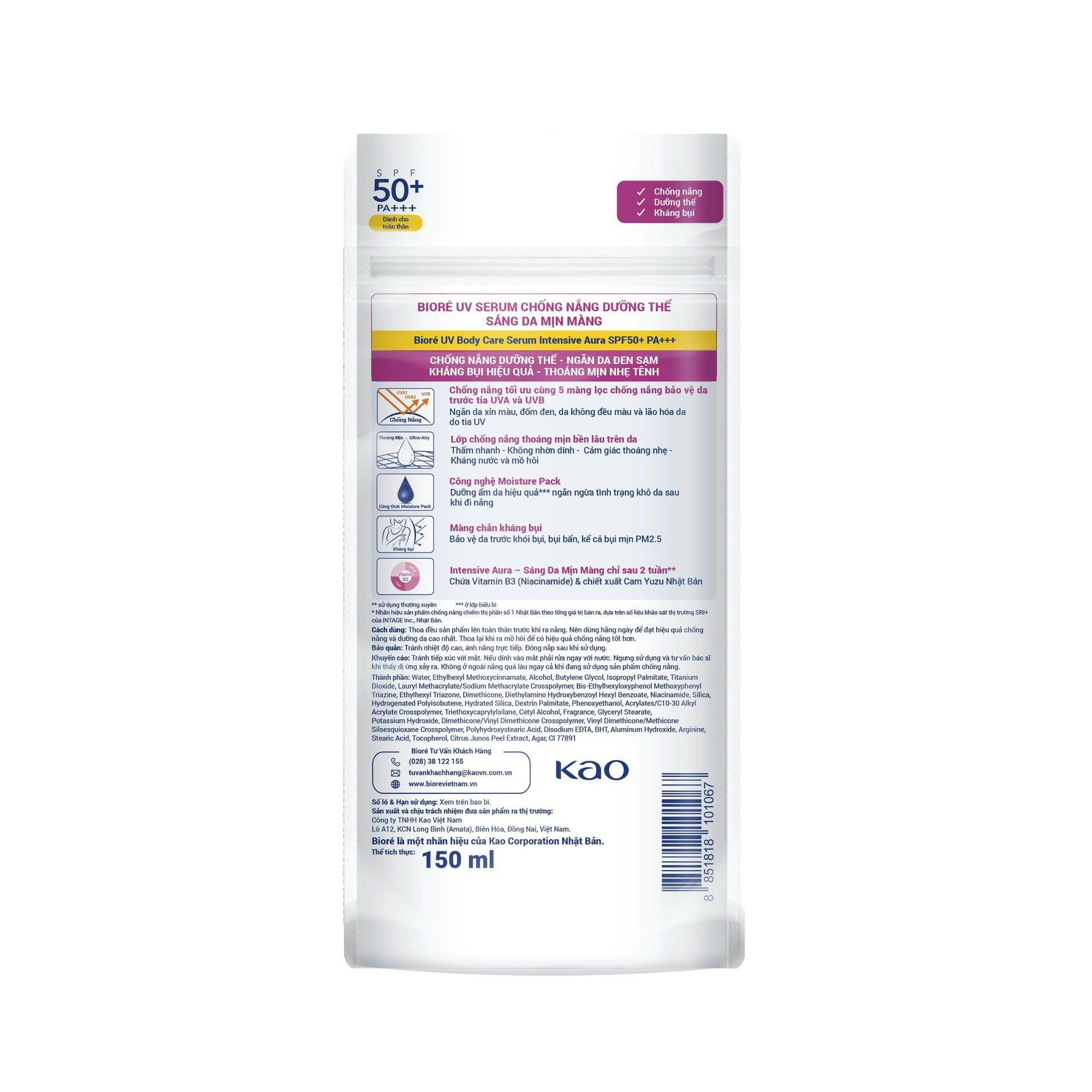 Vui lòng tham khảo thông tin trên bao bì sản phẩm