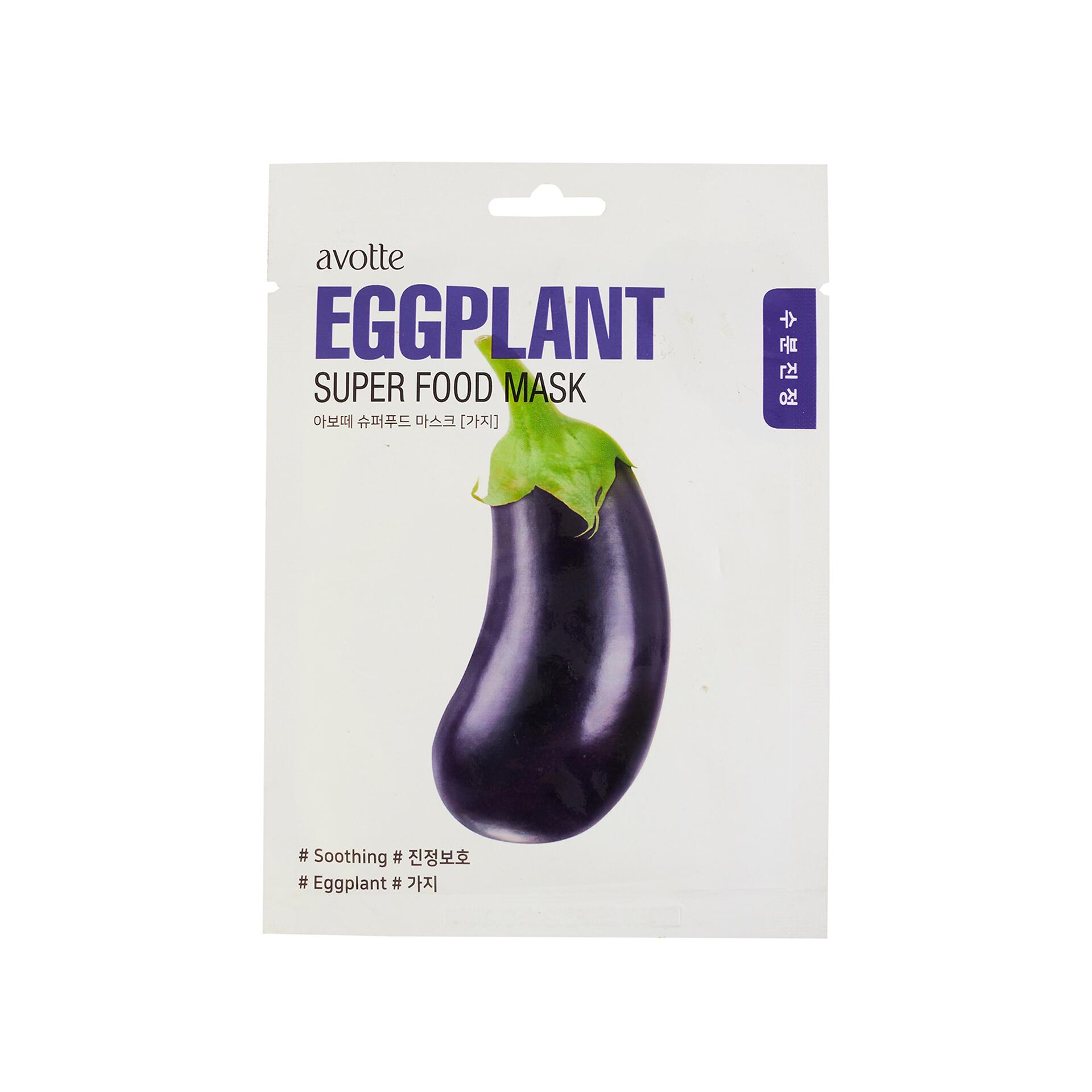 Mặt Nạ AVOTTE Super Food Eggplant Dịu Nhẹ | 25g 