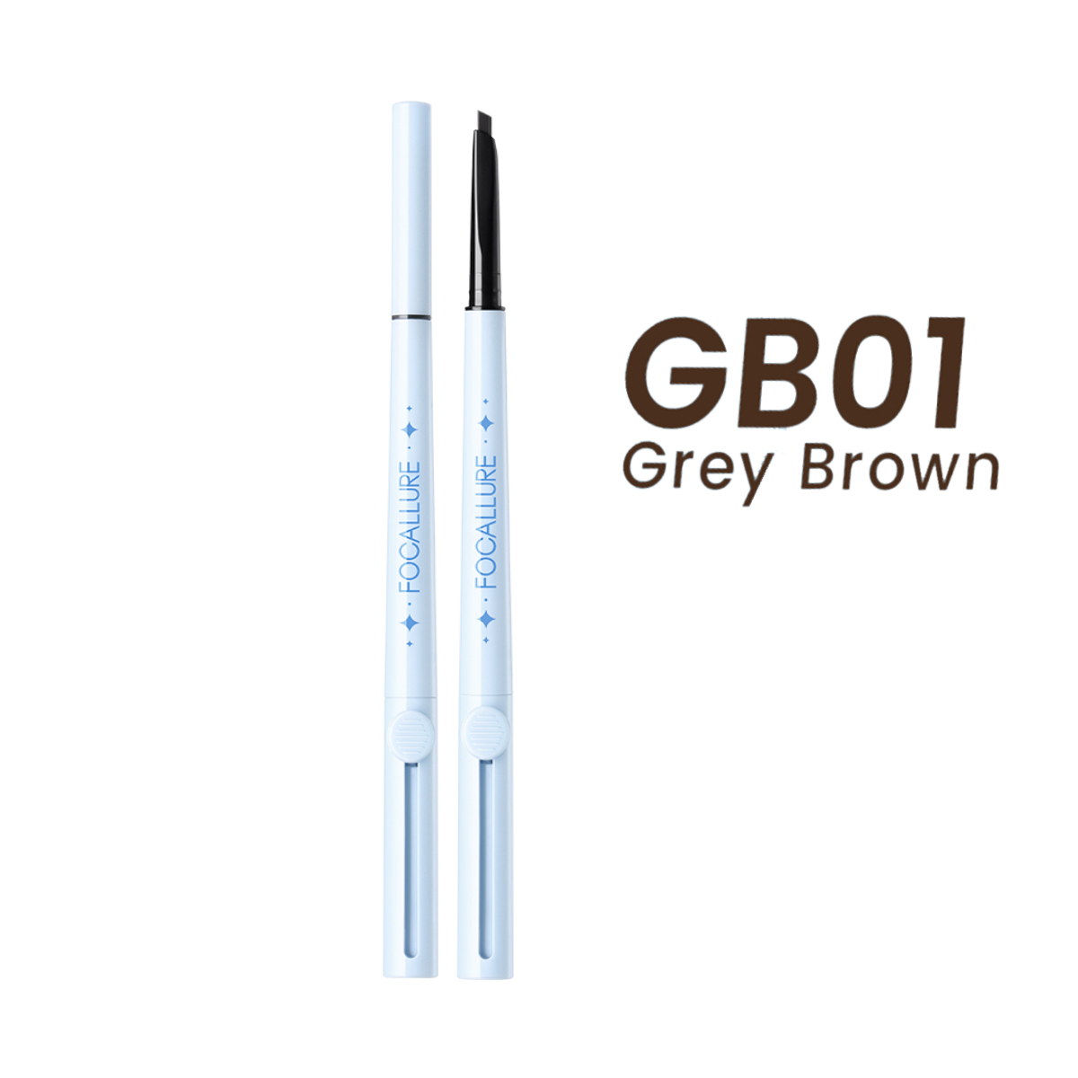 Chì Kẻ Mày FOCALLURE Multi – Use Eyebrow Pencil FA-E30 GB01 Grey Brown | 0.07g