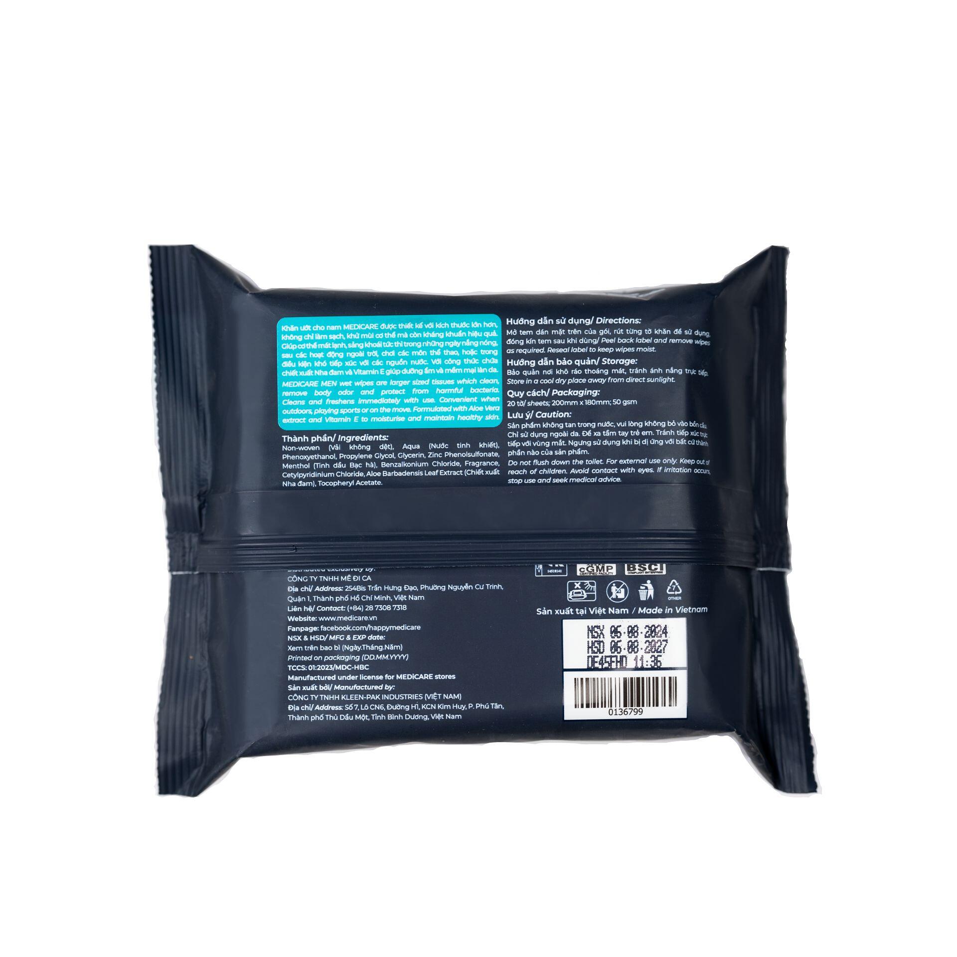 Vui lòng tham khảo thông tin trên bao bì sản phẩm