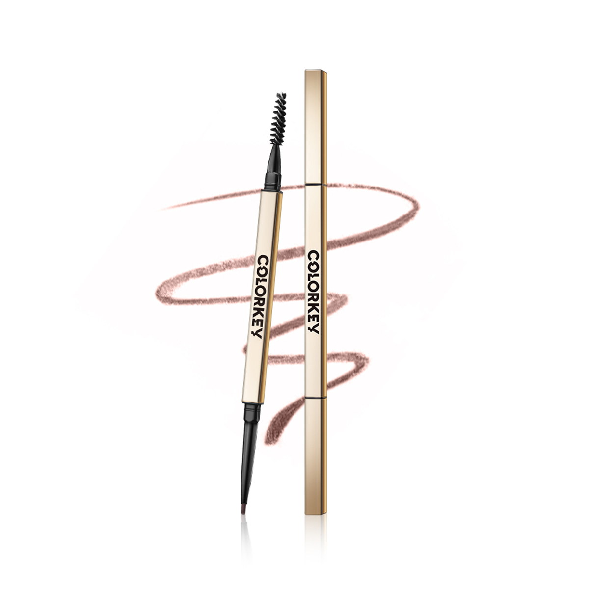 Chì Kẻ Mày COLORKEY The Rapid Eyebrow Pencil 01 Mocha Brown | 0.07g