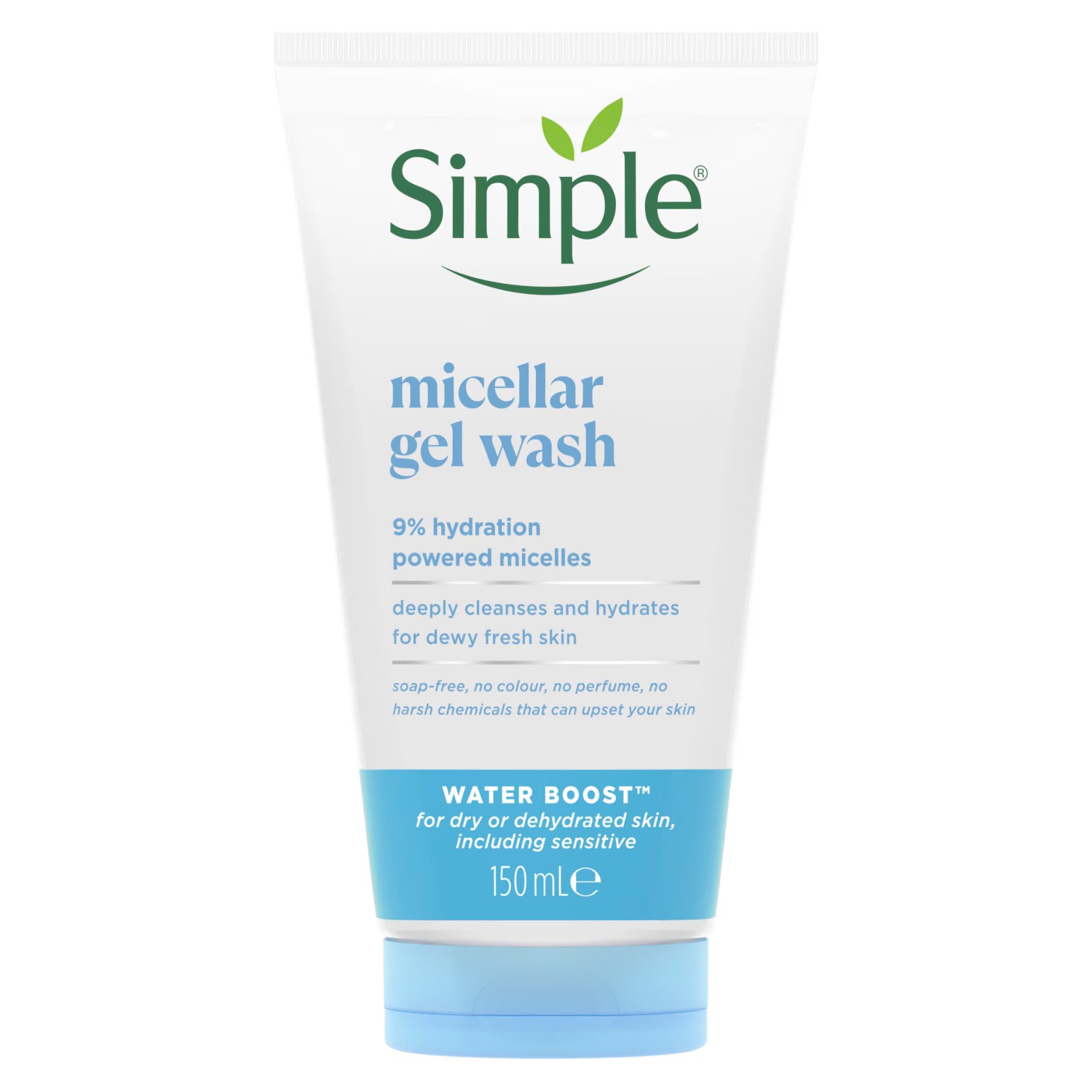 Gel Rửa Mặt SIMPLE Micellar Water Boost Sạch Sâu | 150ml