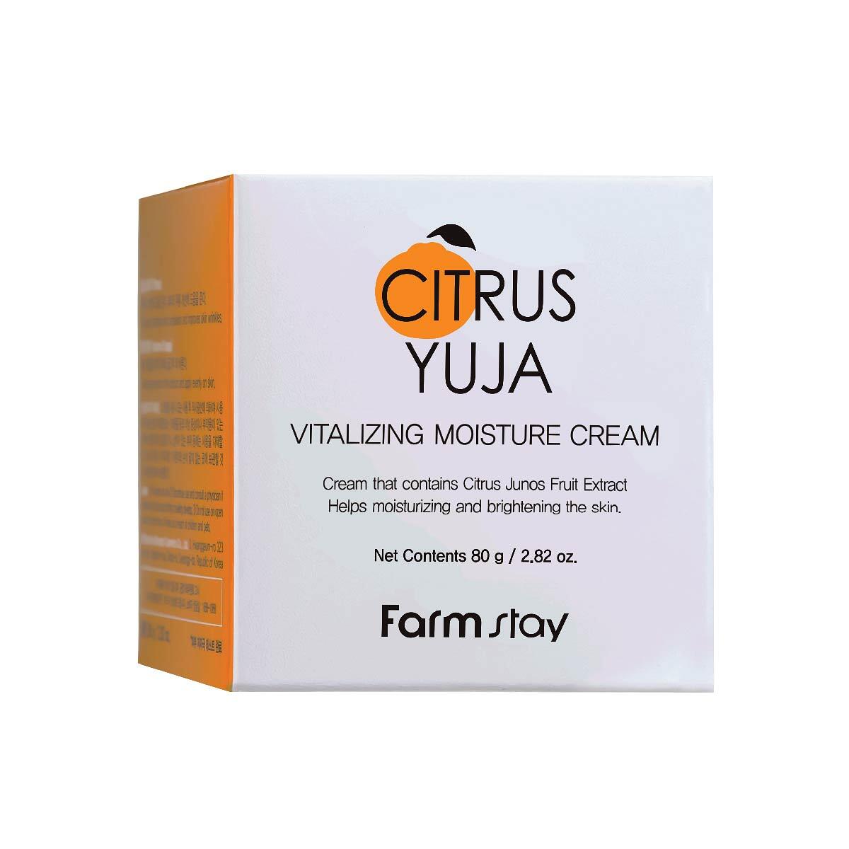 Kem Dưỡng Ẩm FARMSTAY Citrus Yuja Sáng Da | 80g