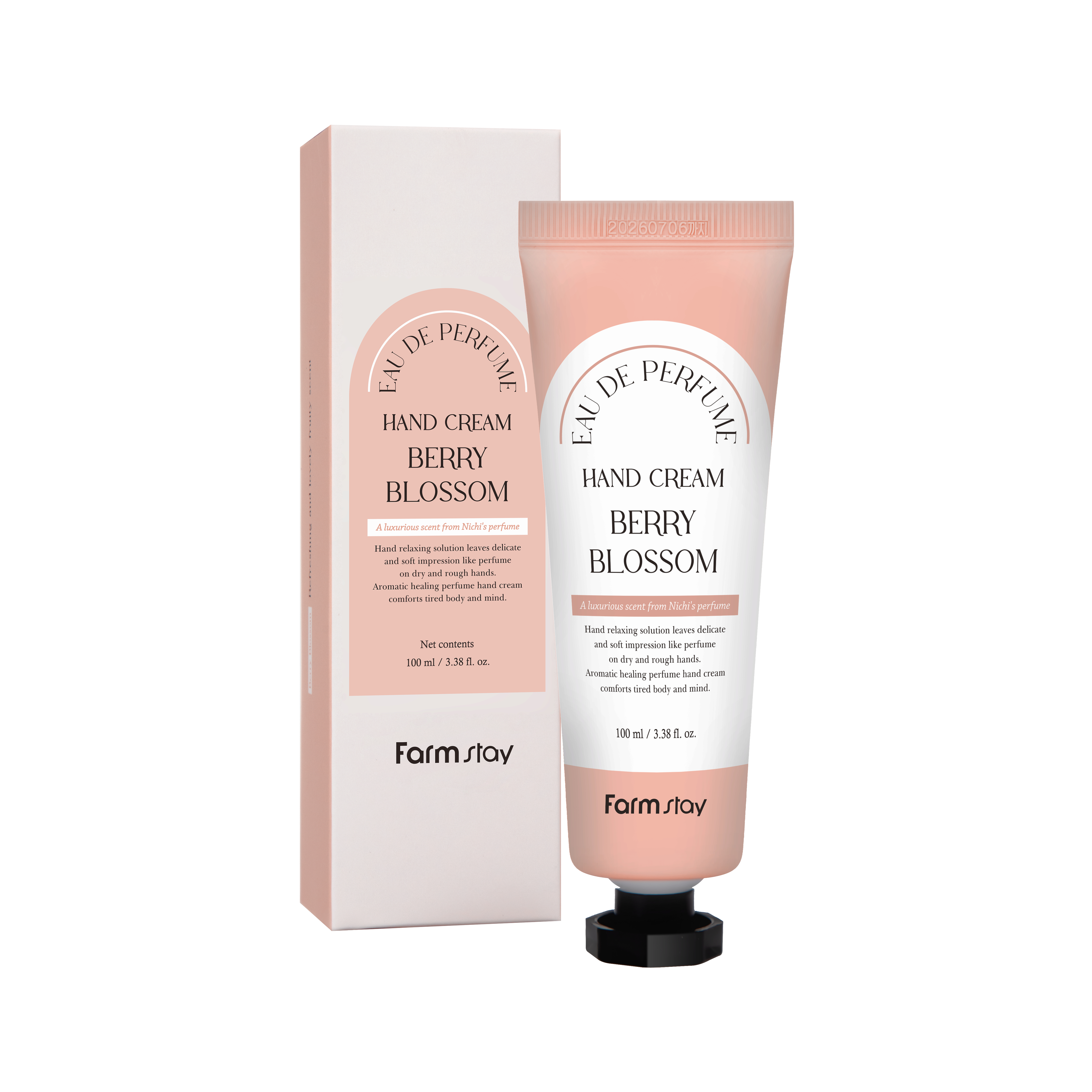 Kem Dưỡng Tay FARMSTAY Hương Nước Hoa Berry Blossom | 100ml