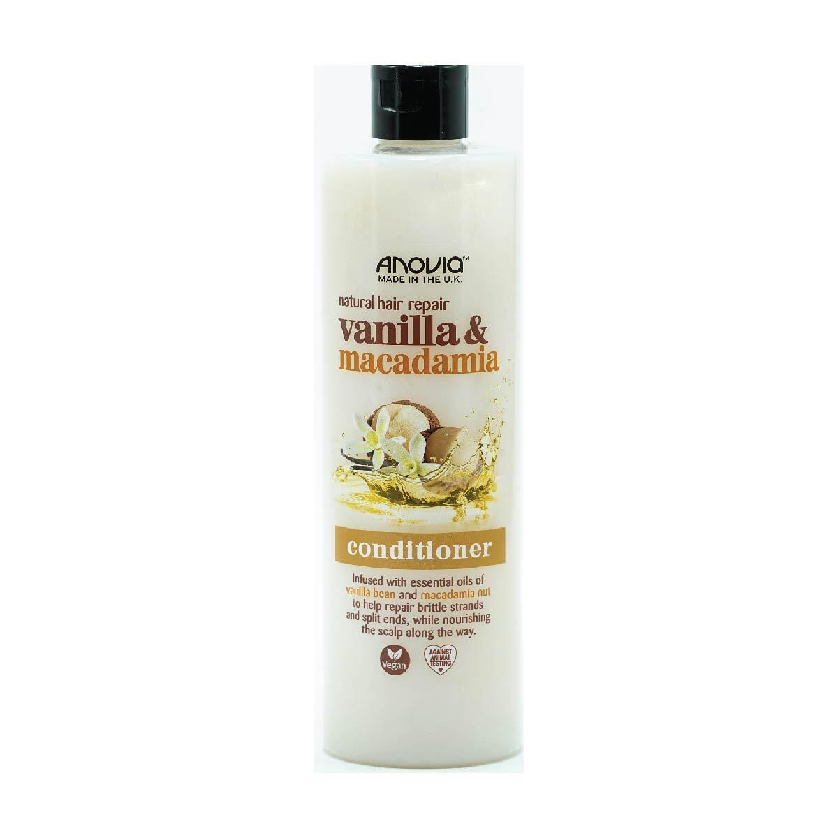 Dầu Xả ANOVIA Vanilla & Macadamia Phục Hồi Hư Tổn | 415ml