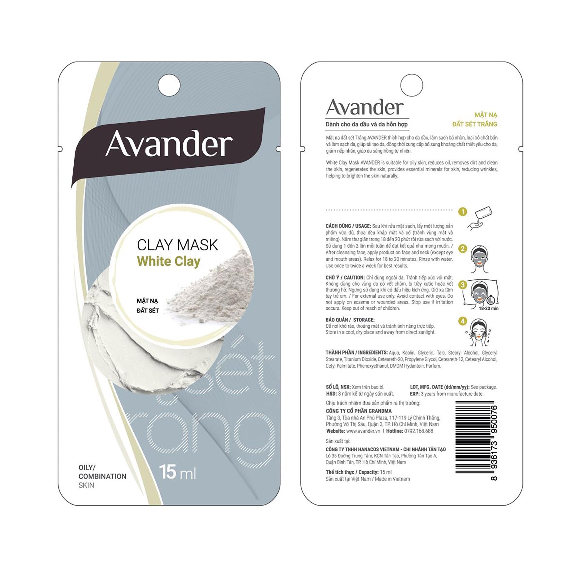 Vui lòng tham khảo thông tin trên bao bì sản phẩm