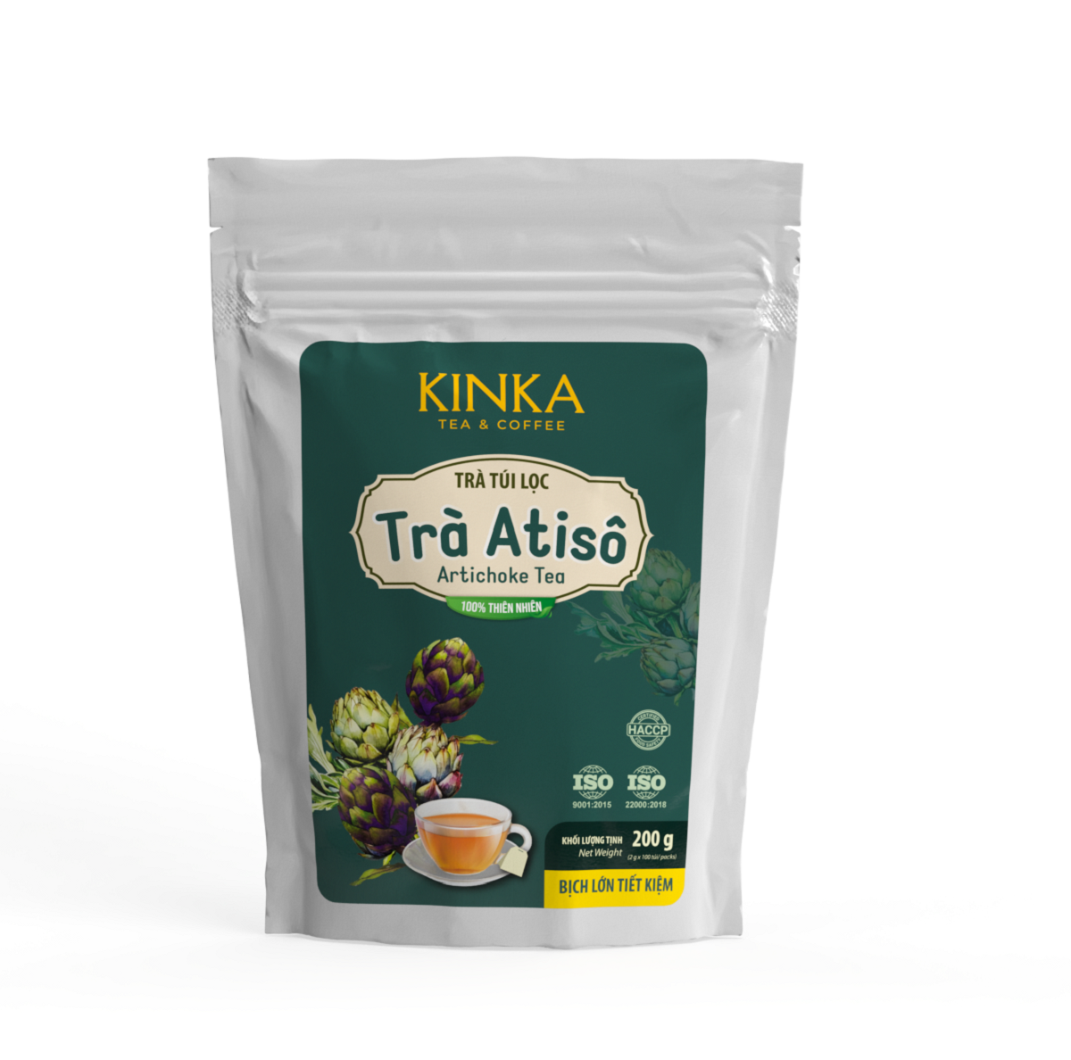Trà Túi Lọc KINKA Actiso | 200g