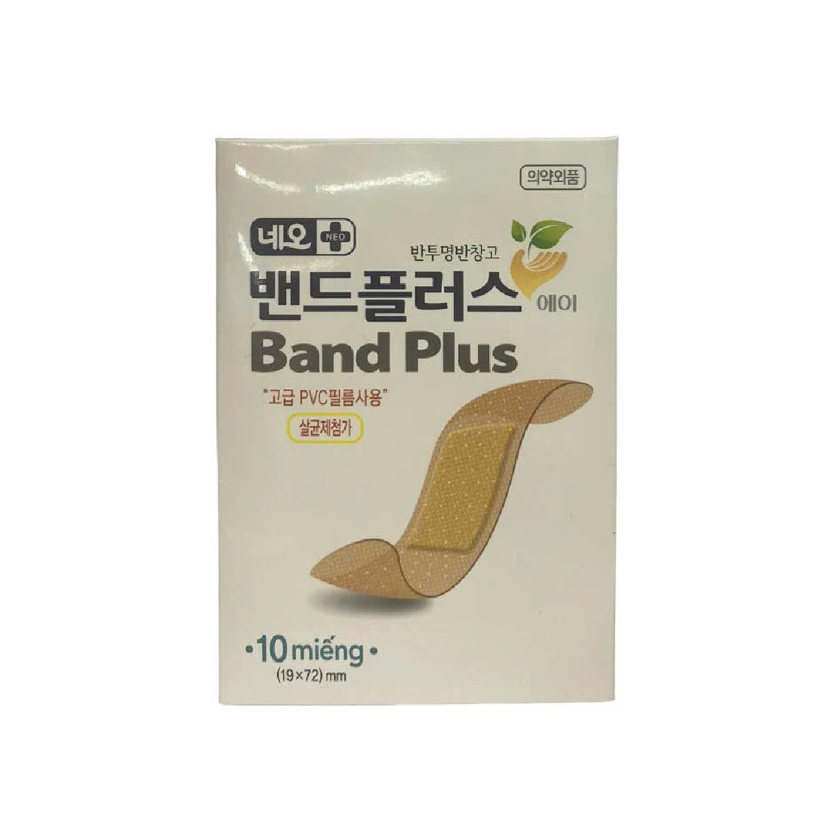 Băng Dán Cá Nhân NEO BAND PLUS A Standard | Gói 10 cái